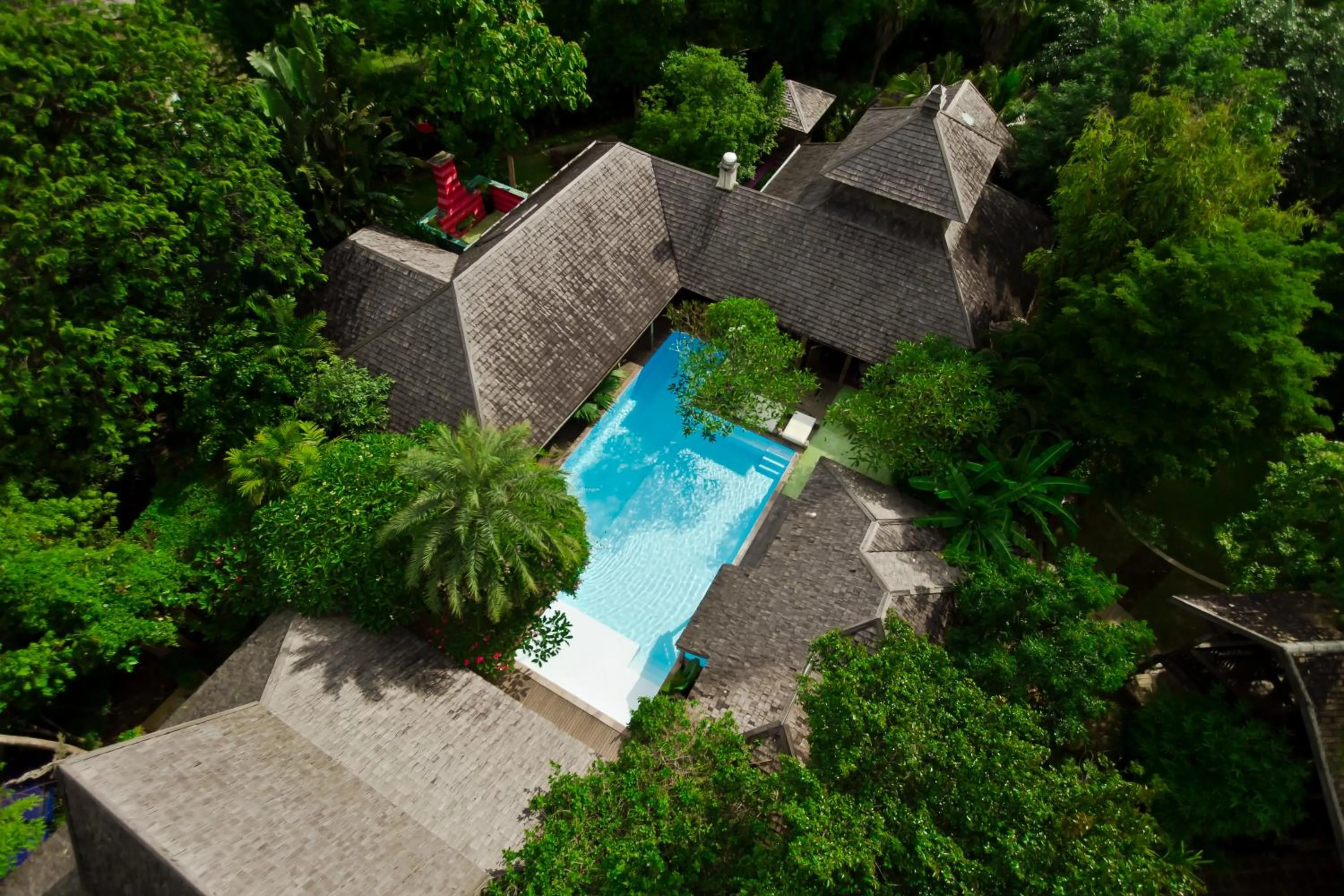 Bird's eye view in Chandra Residence