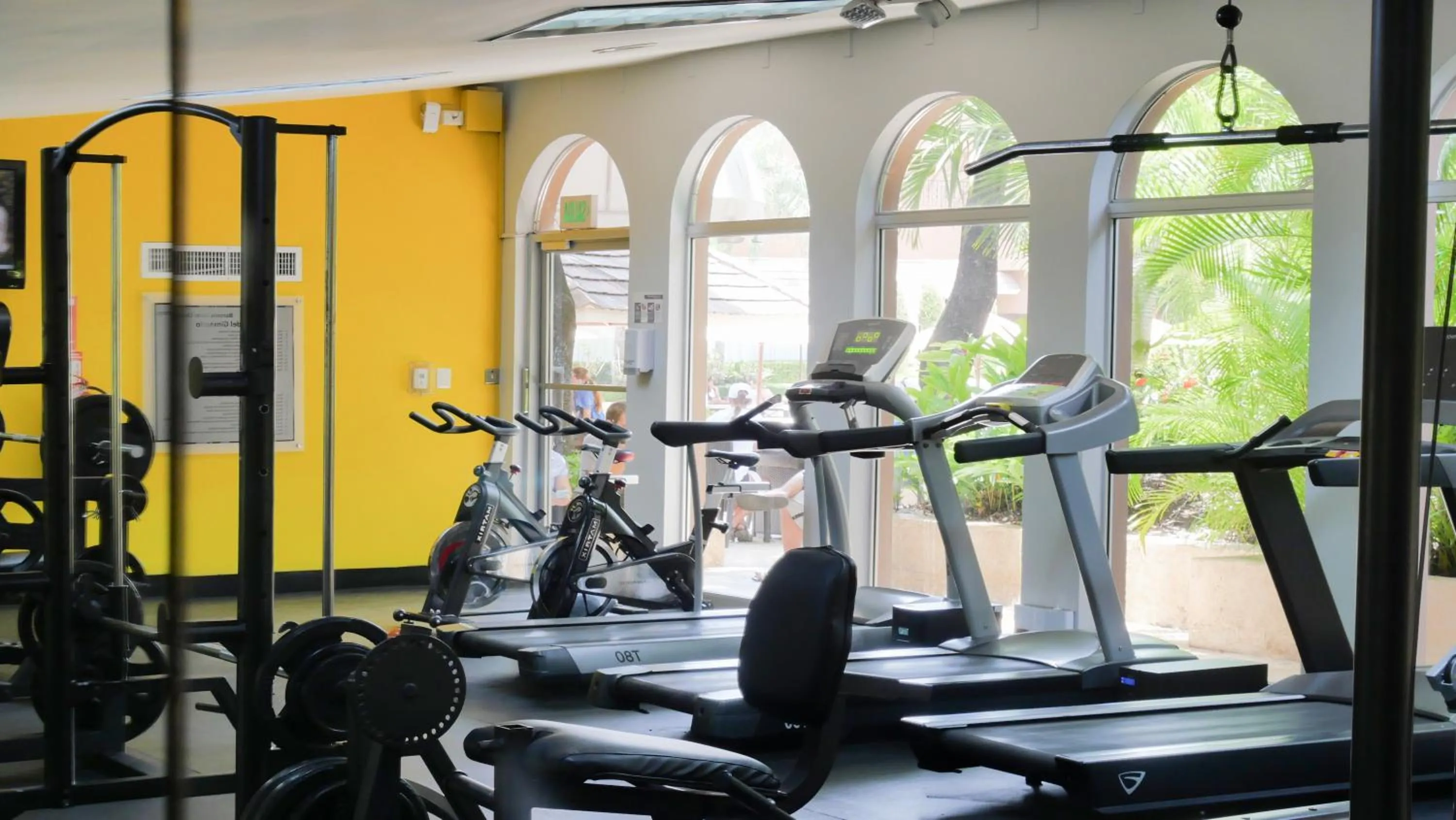 Fitness centre/facilities in Barceló Santo Domingo