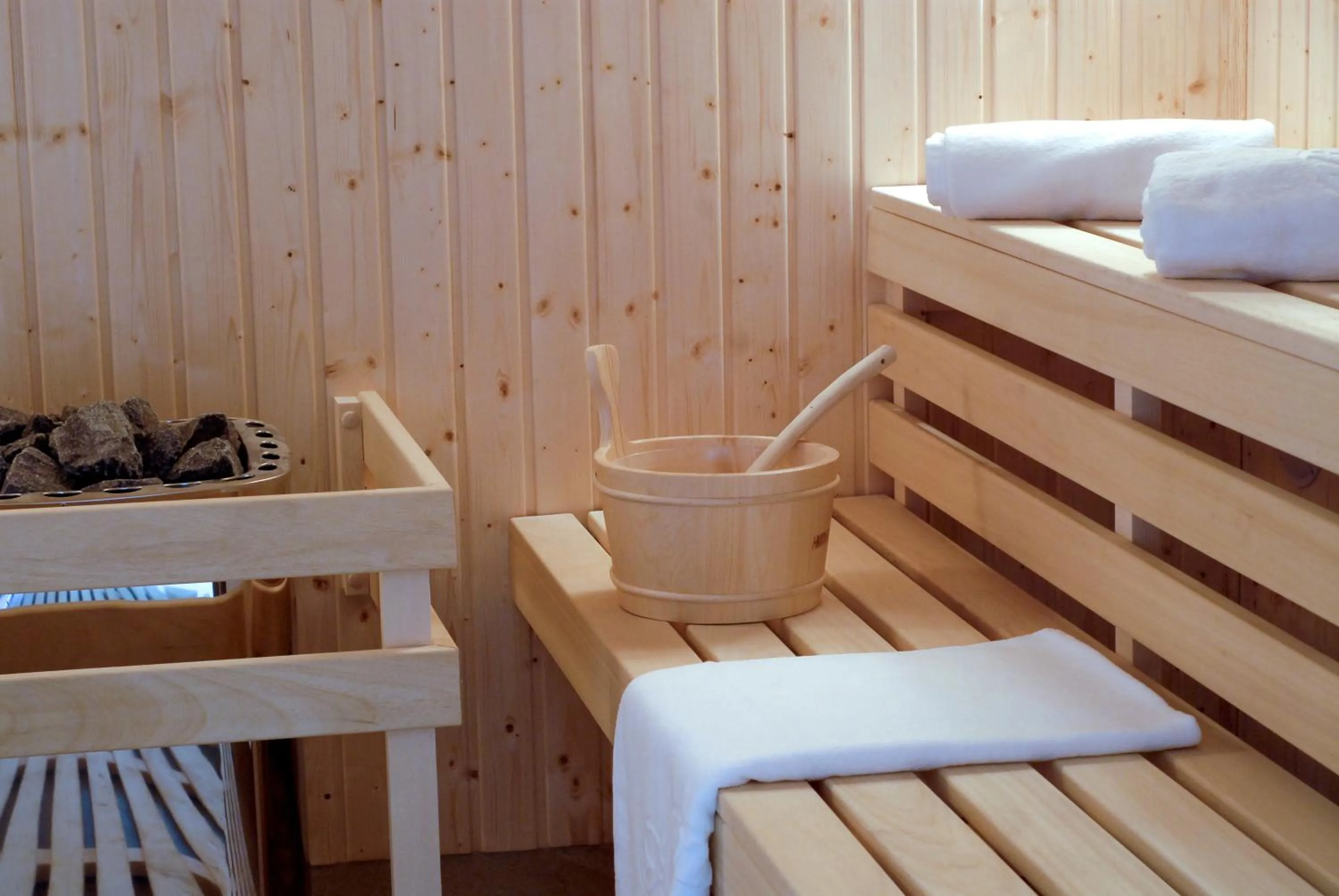 Sauna, Bed in Ambasador Premium