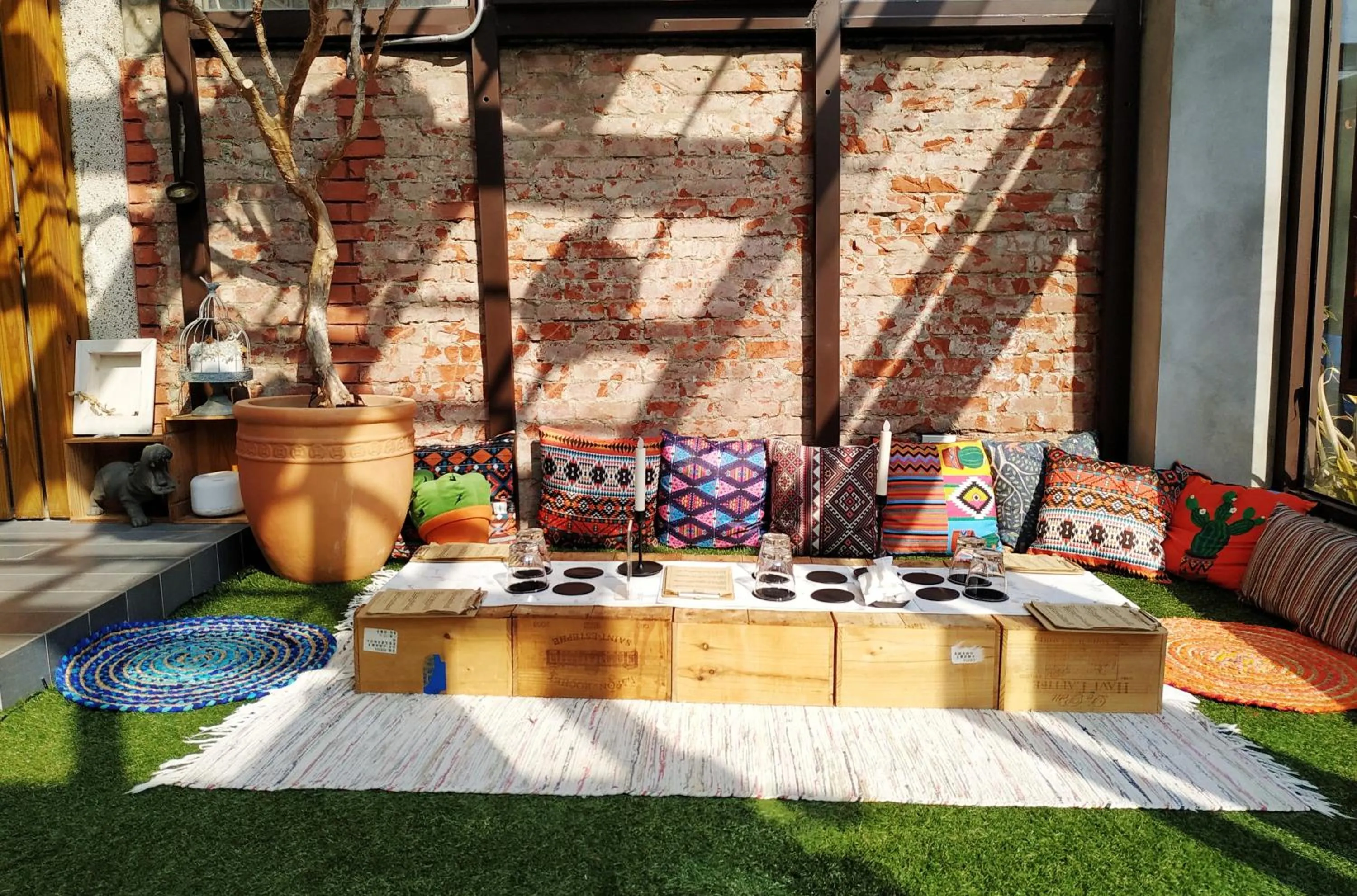 Garden in GOIN Old House & Bar