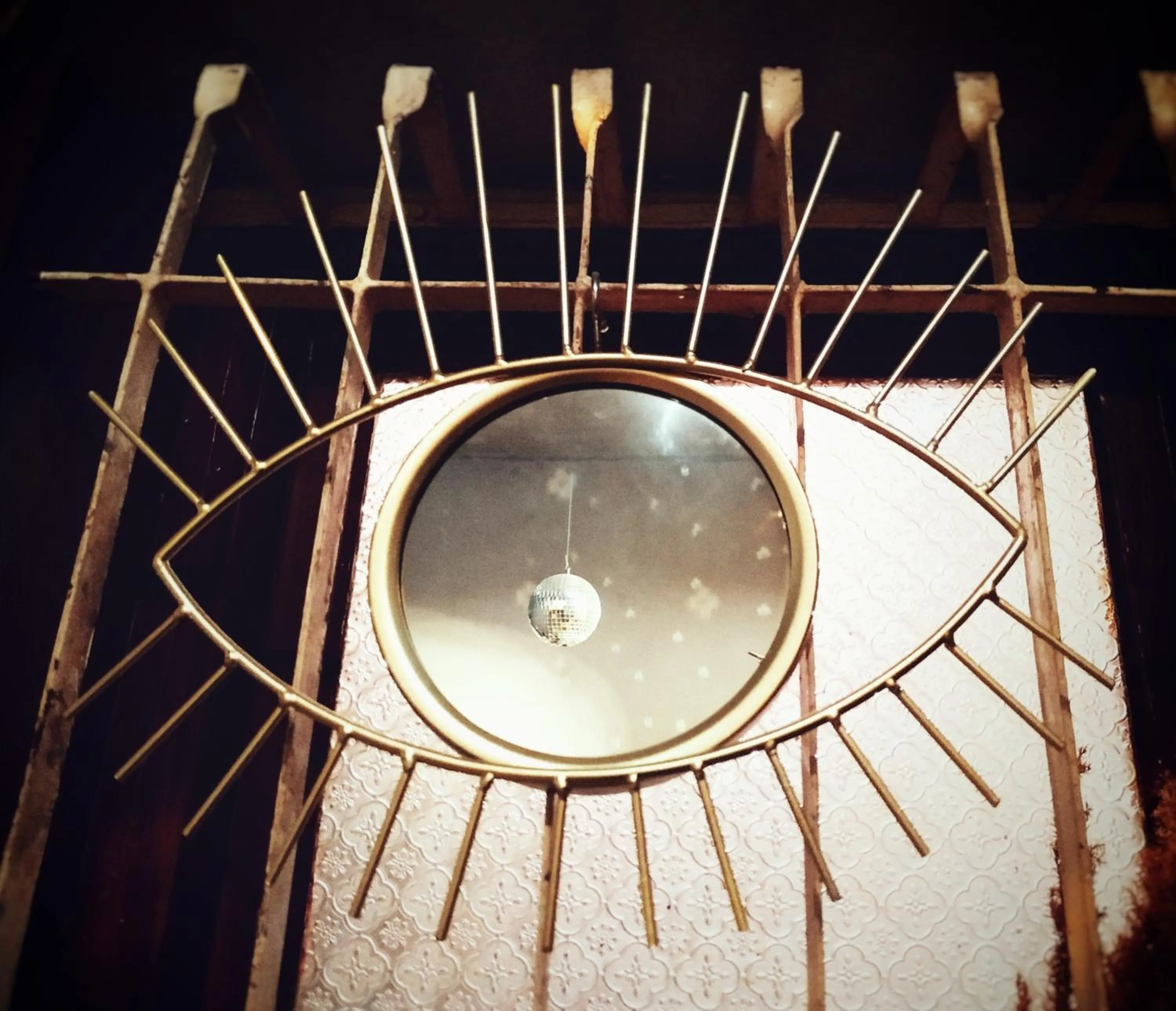 Decorative detail in GOIN Old House & Bar