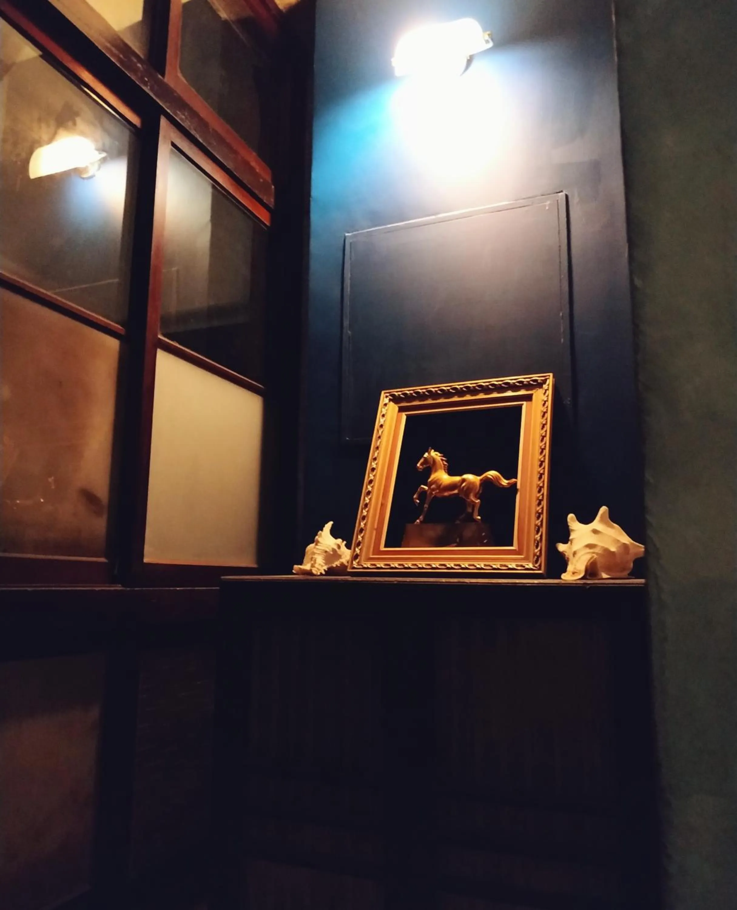 Decorative detail in GOIN Old House & Bar