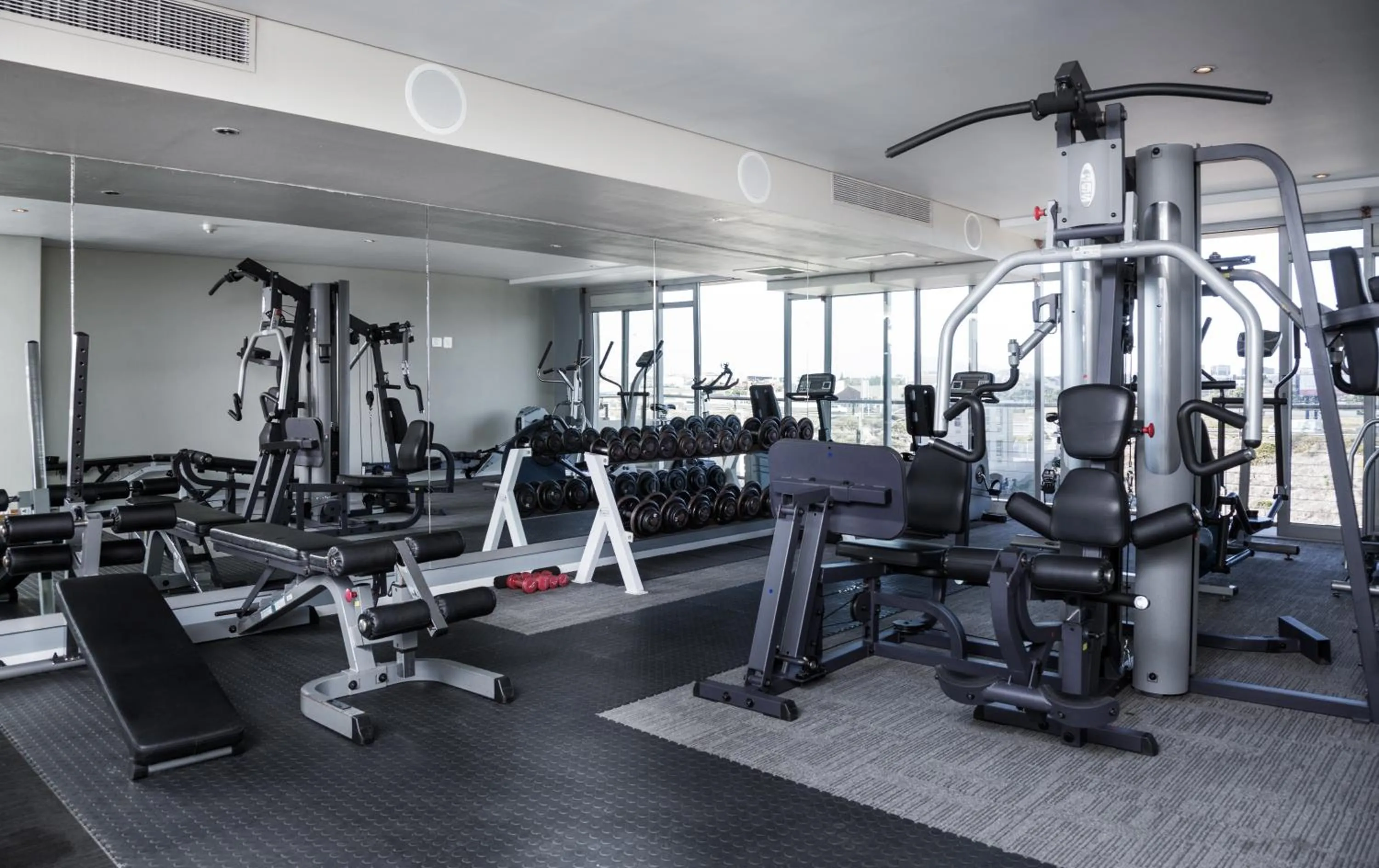 Fitness centre/facilities in Lagoon Beach Hotel Apartments