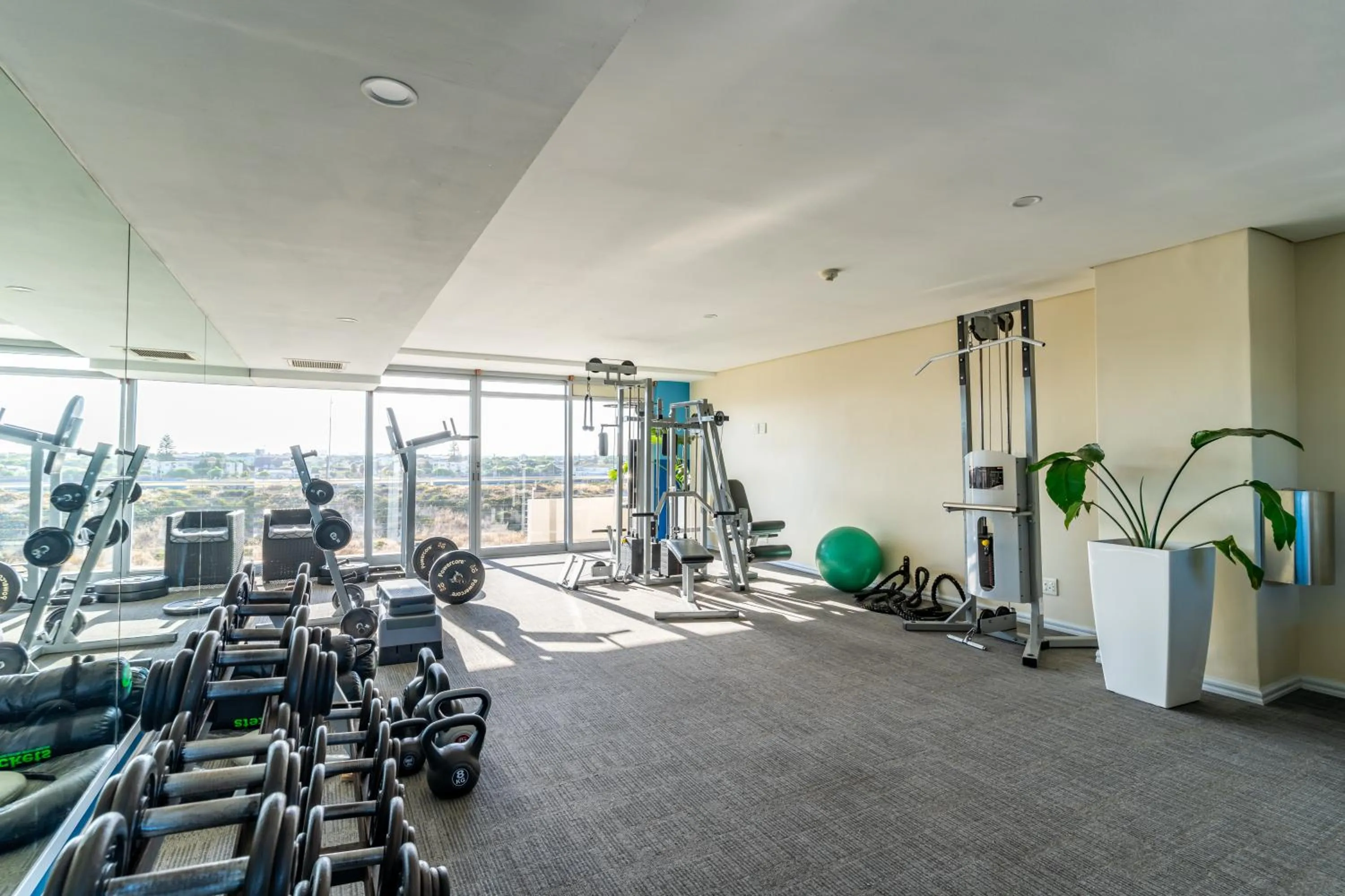 Fitness centre/facilities in Lagoon Beach Hotel Apartments