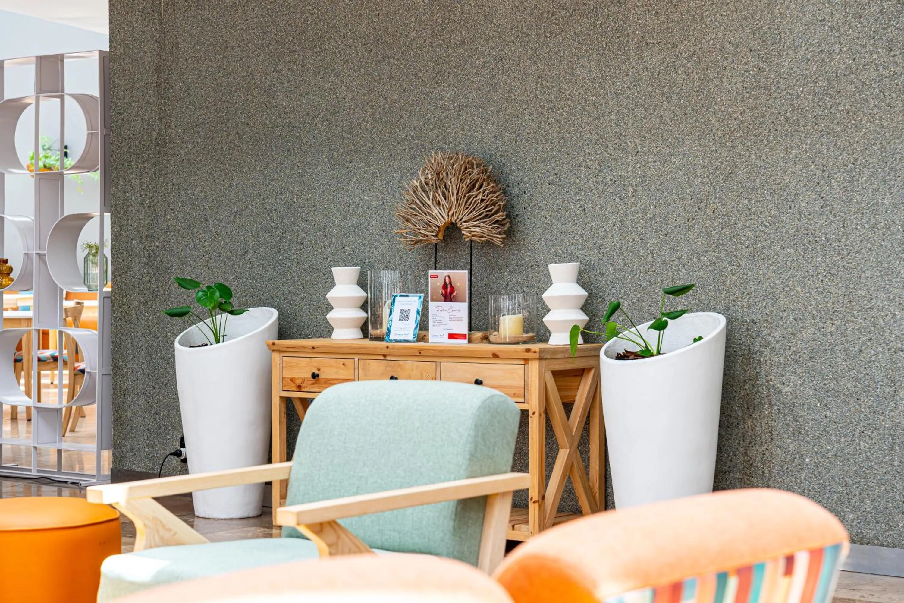 Seating area in Lagoon Beach Hotel Apartments