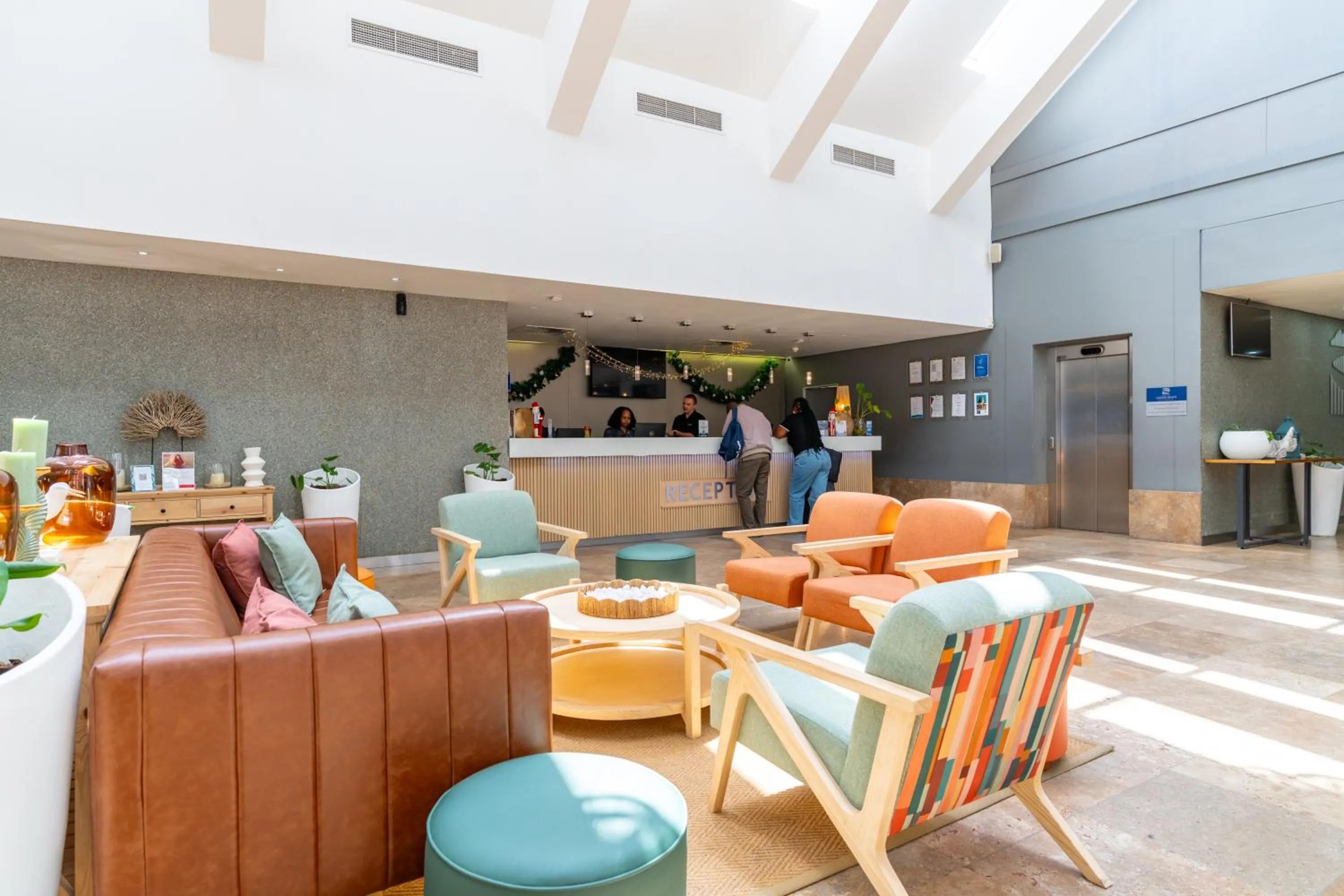 Lobby or reception in Lagoon Beach Hotel Apartments