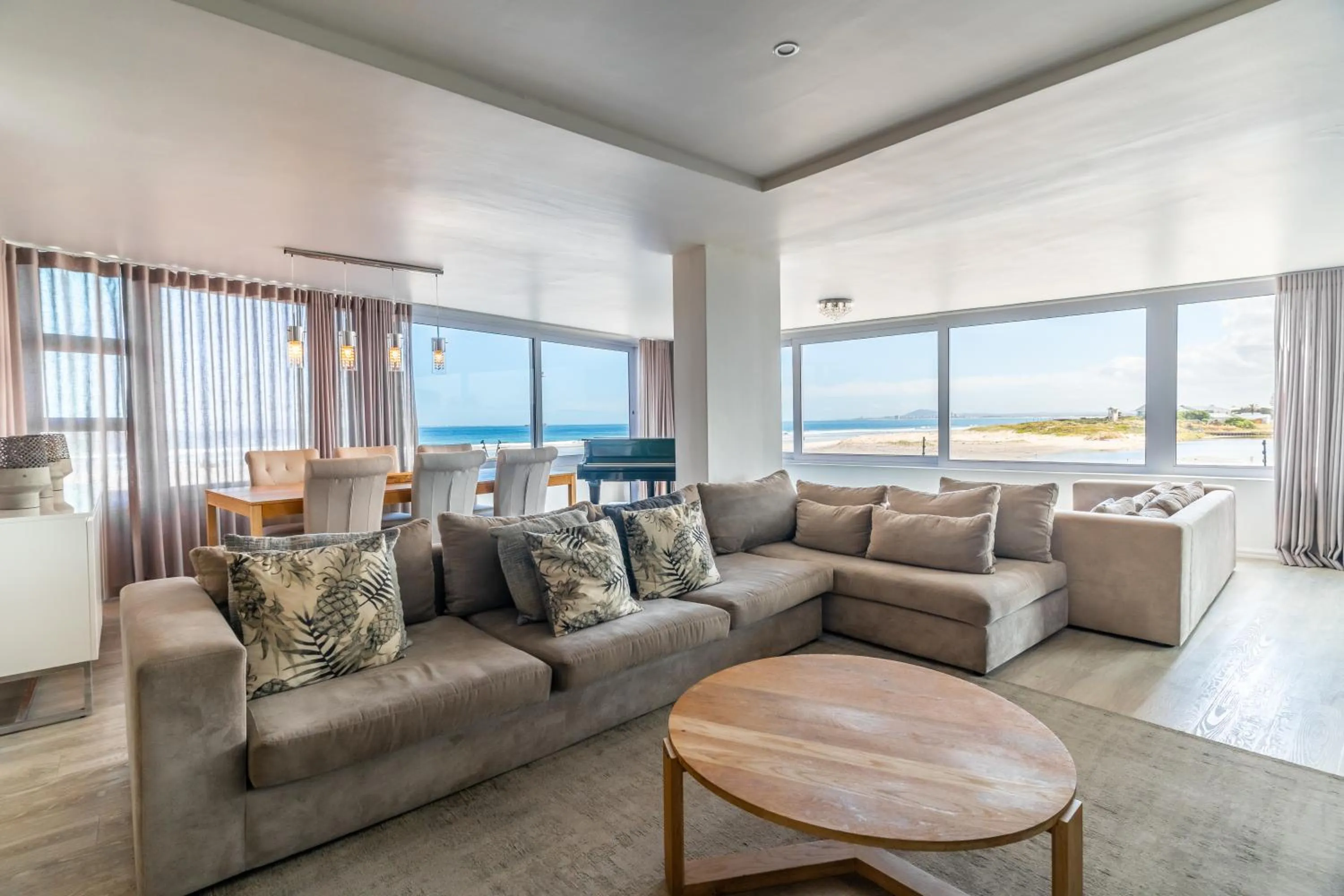 Living room in Lagoon Beach Hotel Apartments