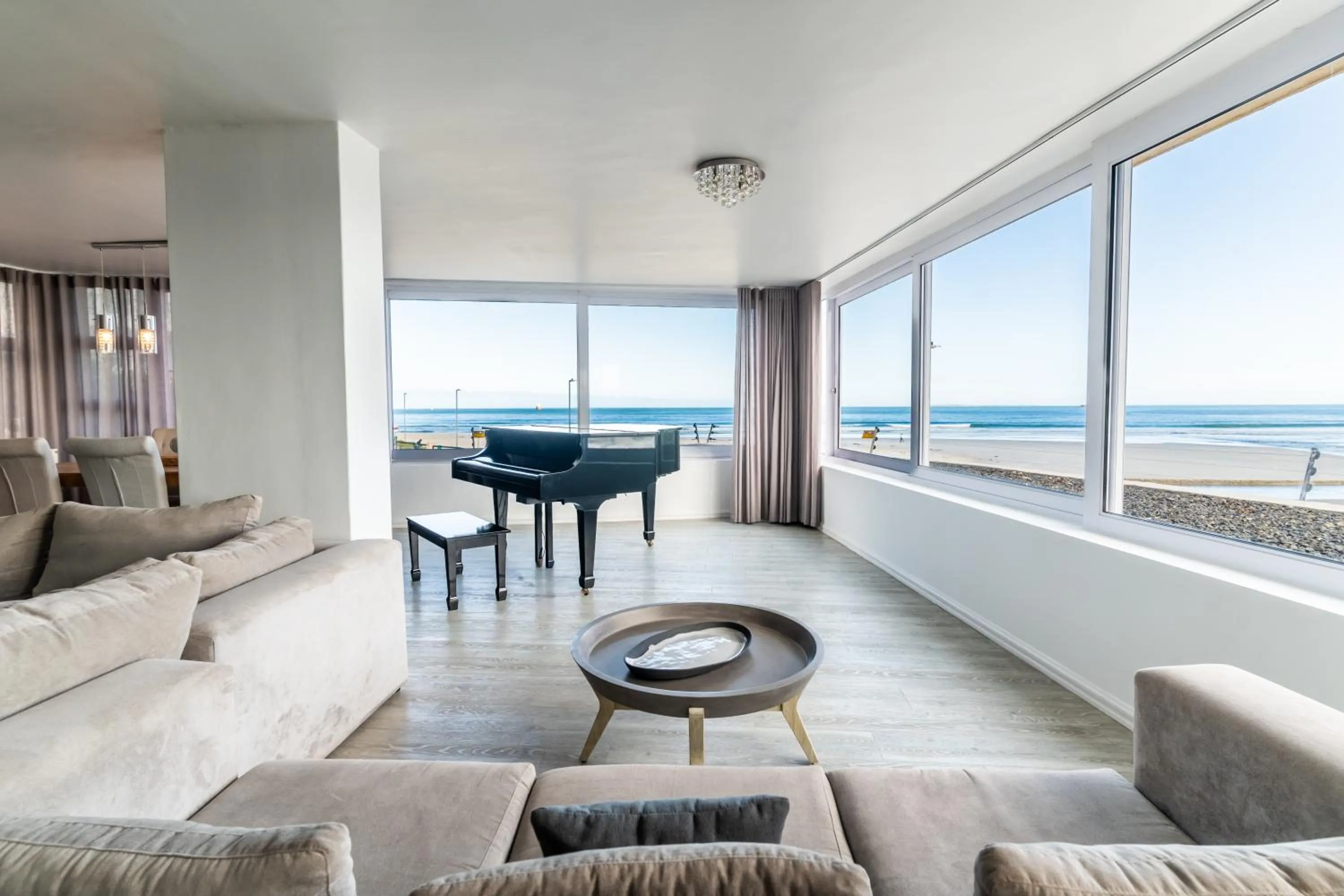 Living room in Lagoon Beach Hotel Apartments