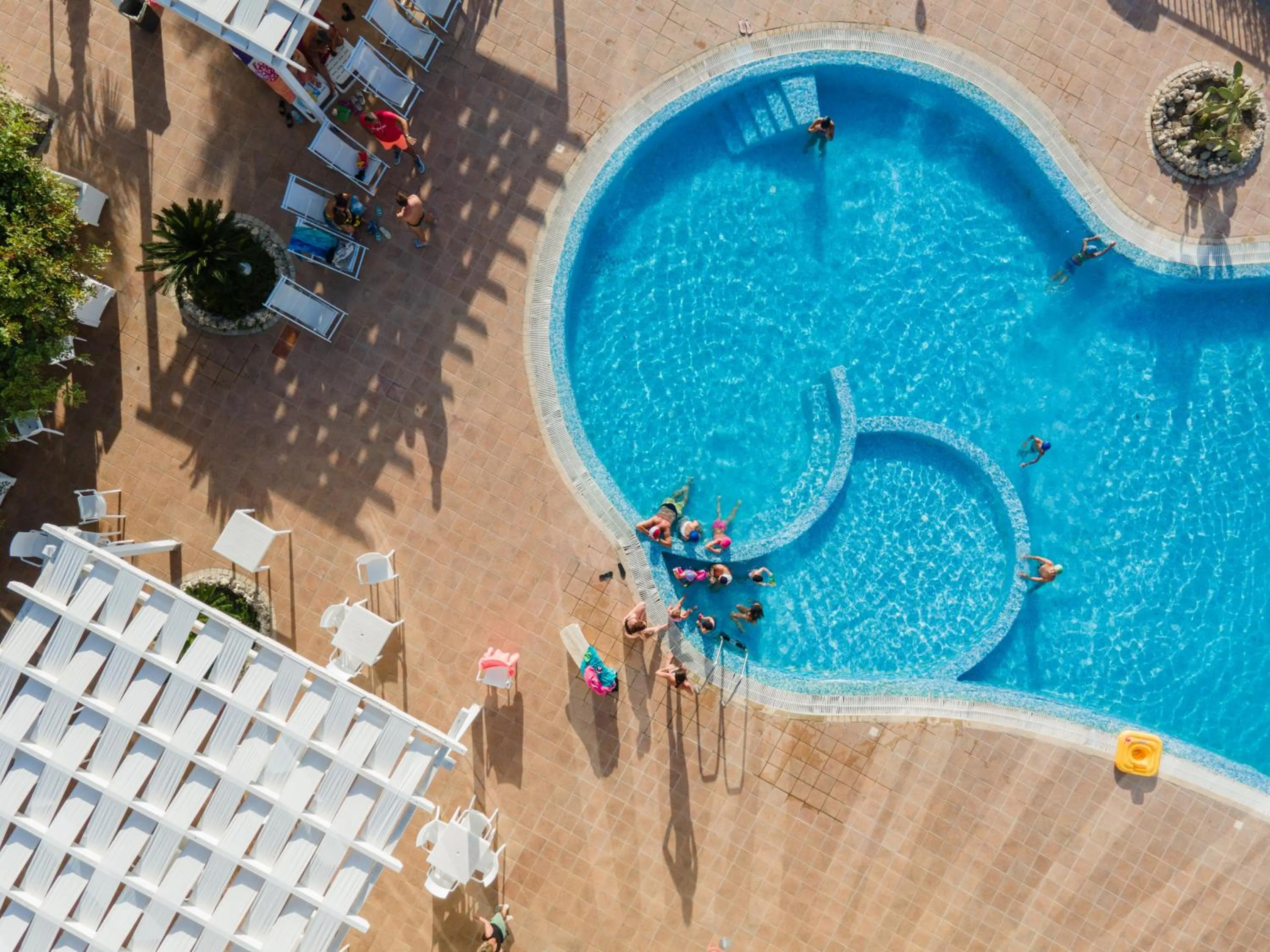 Pool view in Villaggio Marco Polo