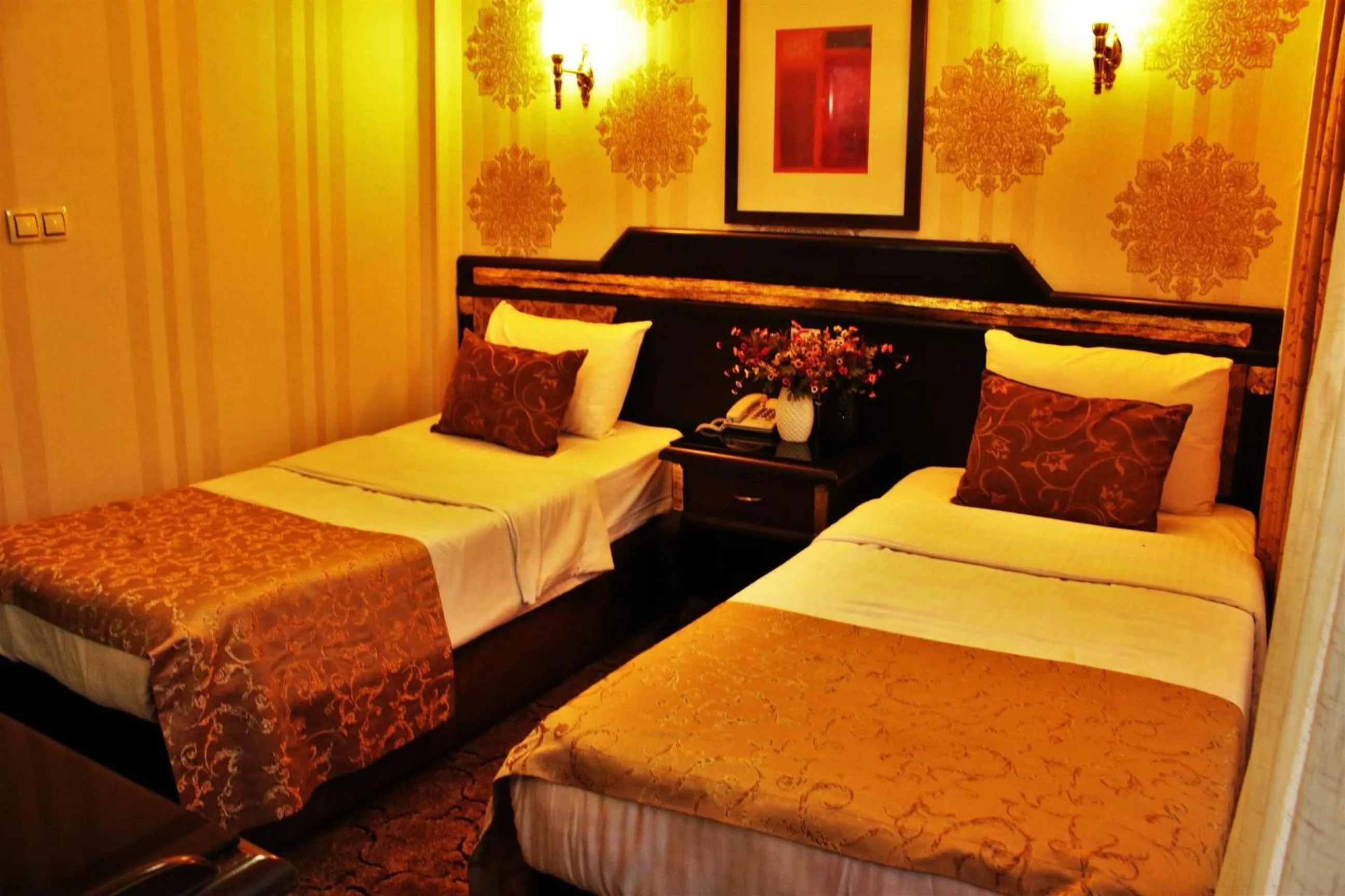 Bed in Sultanahmet Park Hotel