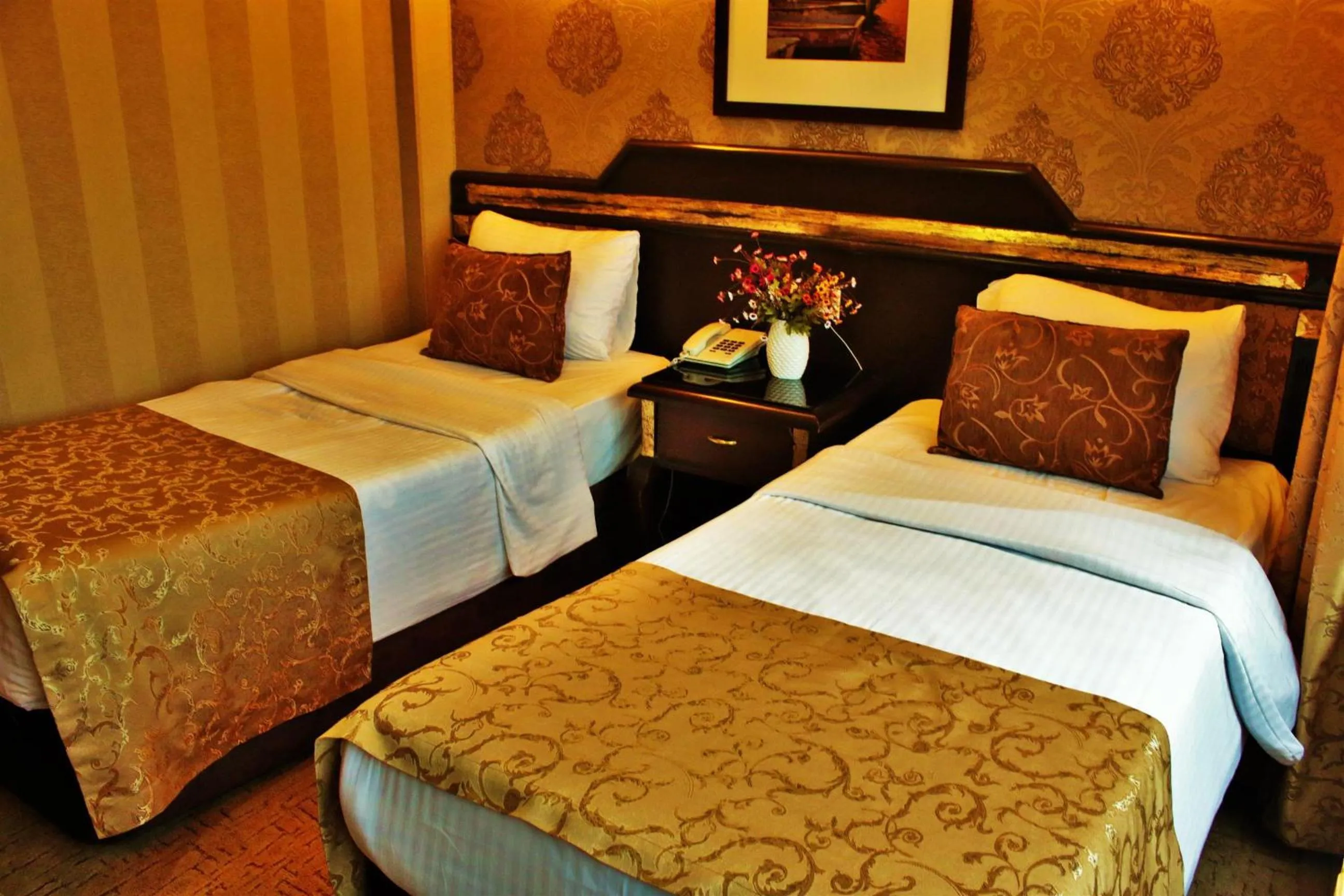 Bed in Sultanahmet Park Hotel