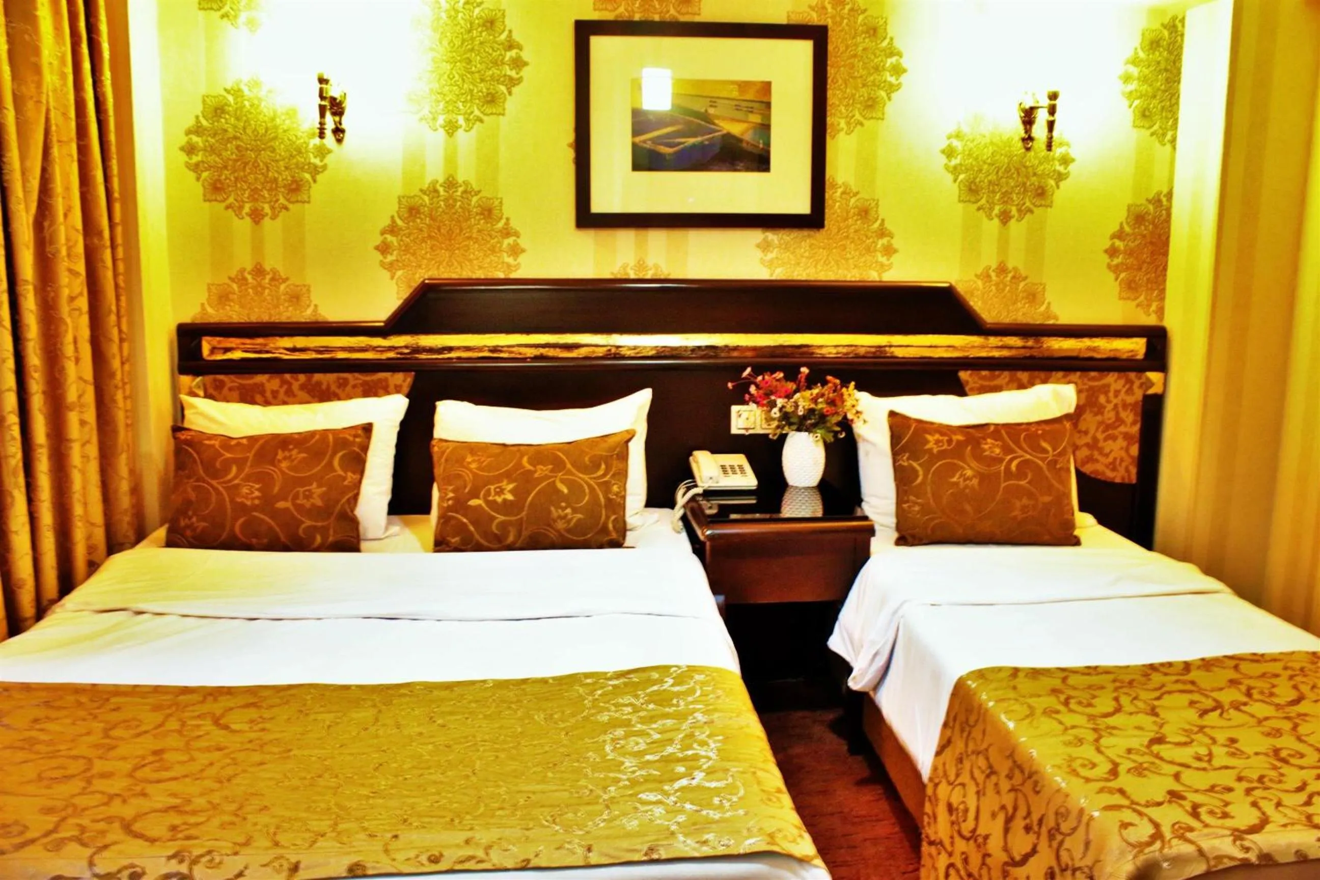 Bed in Sultanahmet Park Hotel