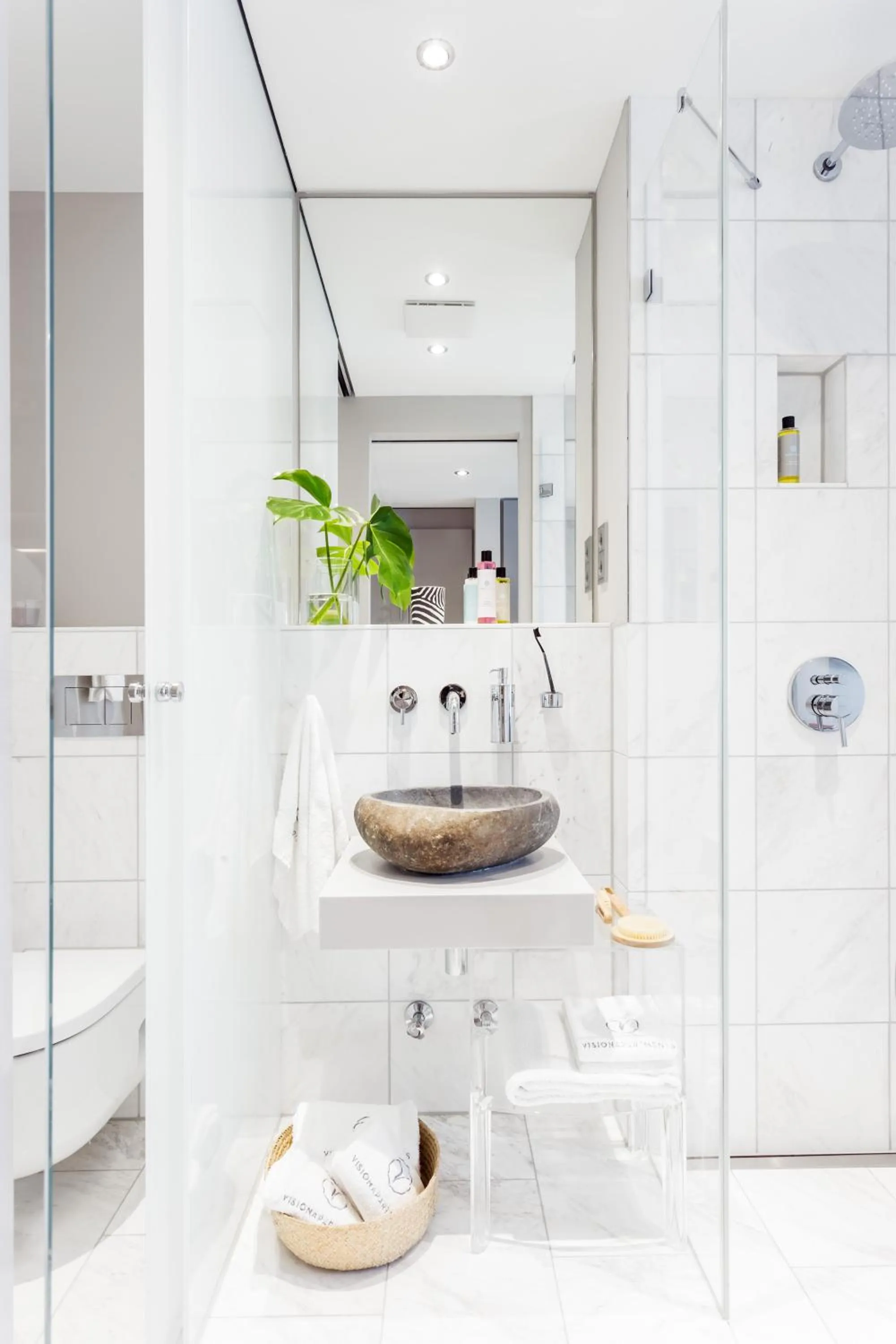 Bathroom in Skyreach BizzStay - Wohnen am Main