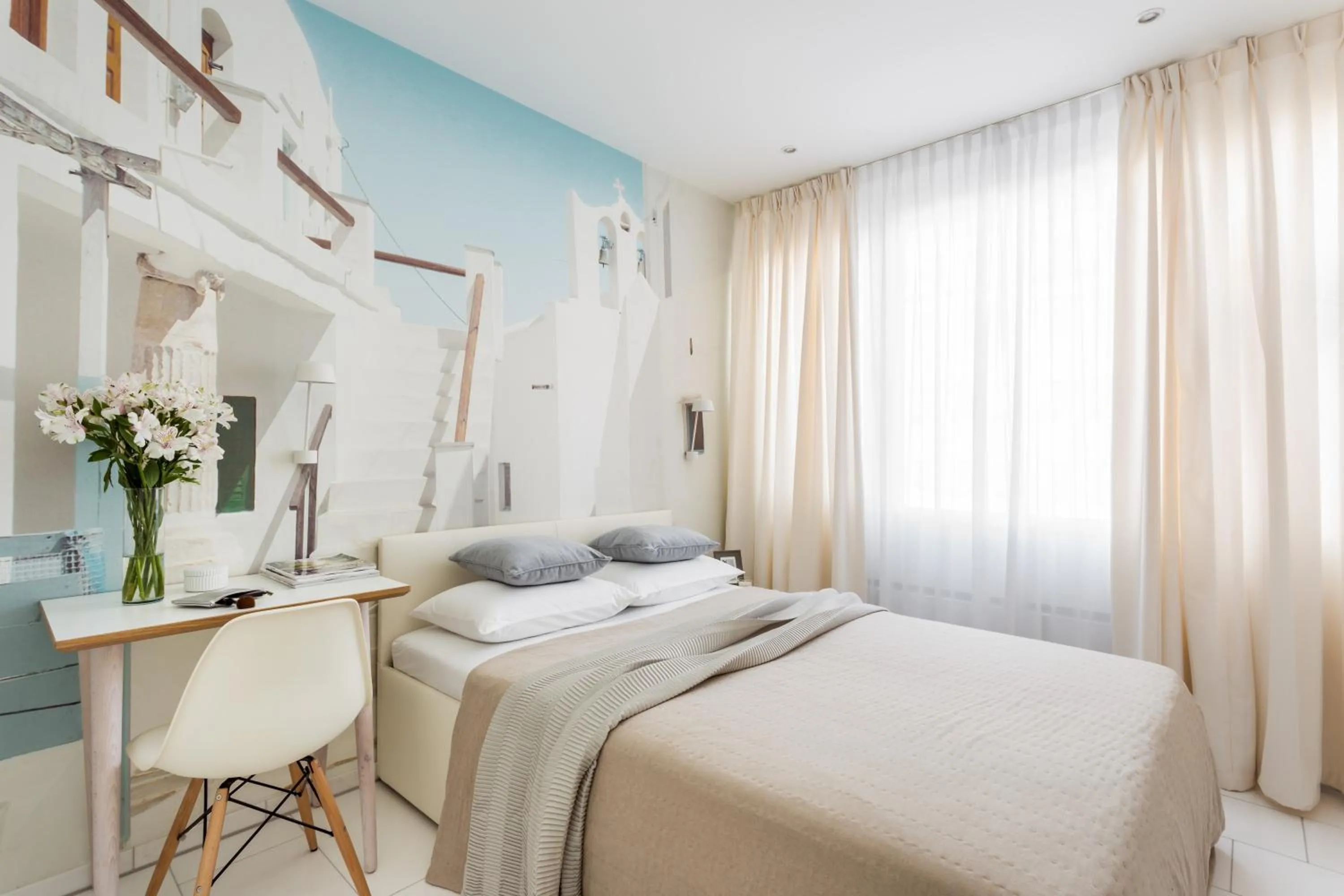 Photo of the whole room, Bed in Skyreach BizzStay - Wohnen am Main