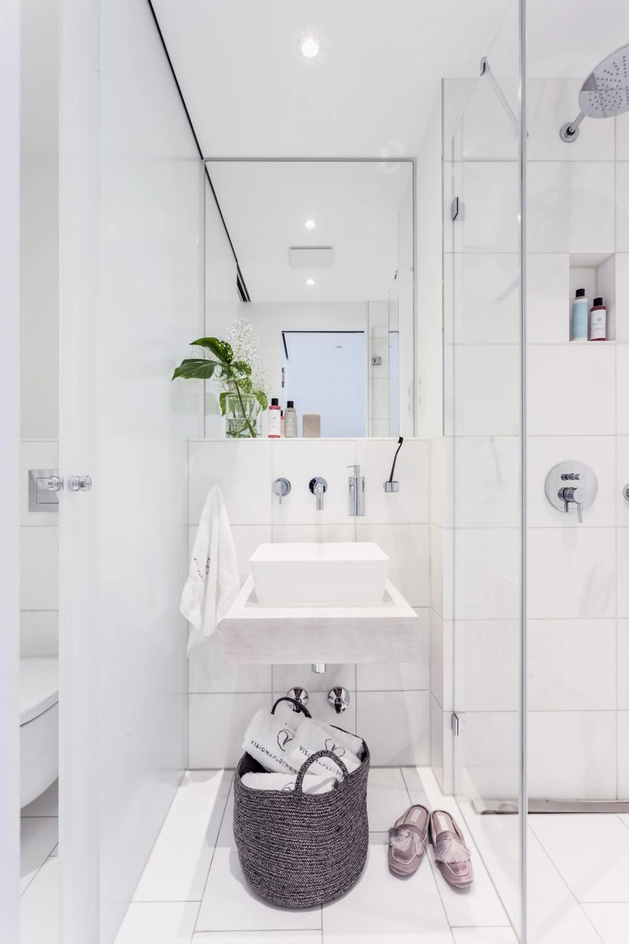 Bathroom in Skyreach BizzStay - Wohnen am Main