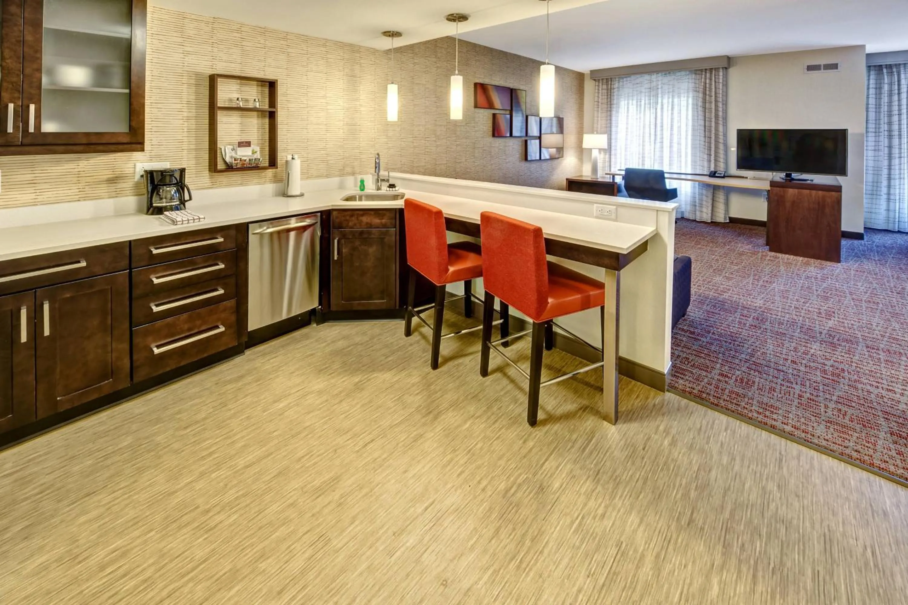 Kitchen or kitchenette in Residence Inn by Marriott Blacksburg-University