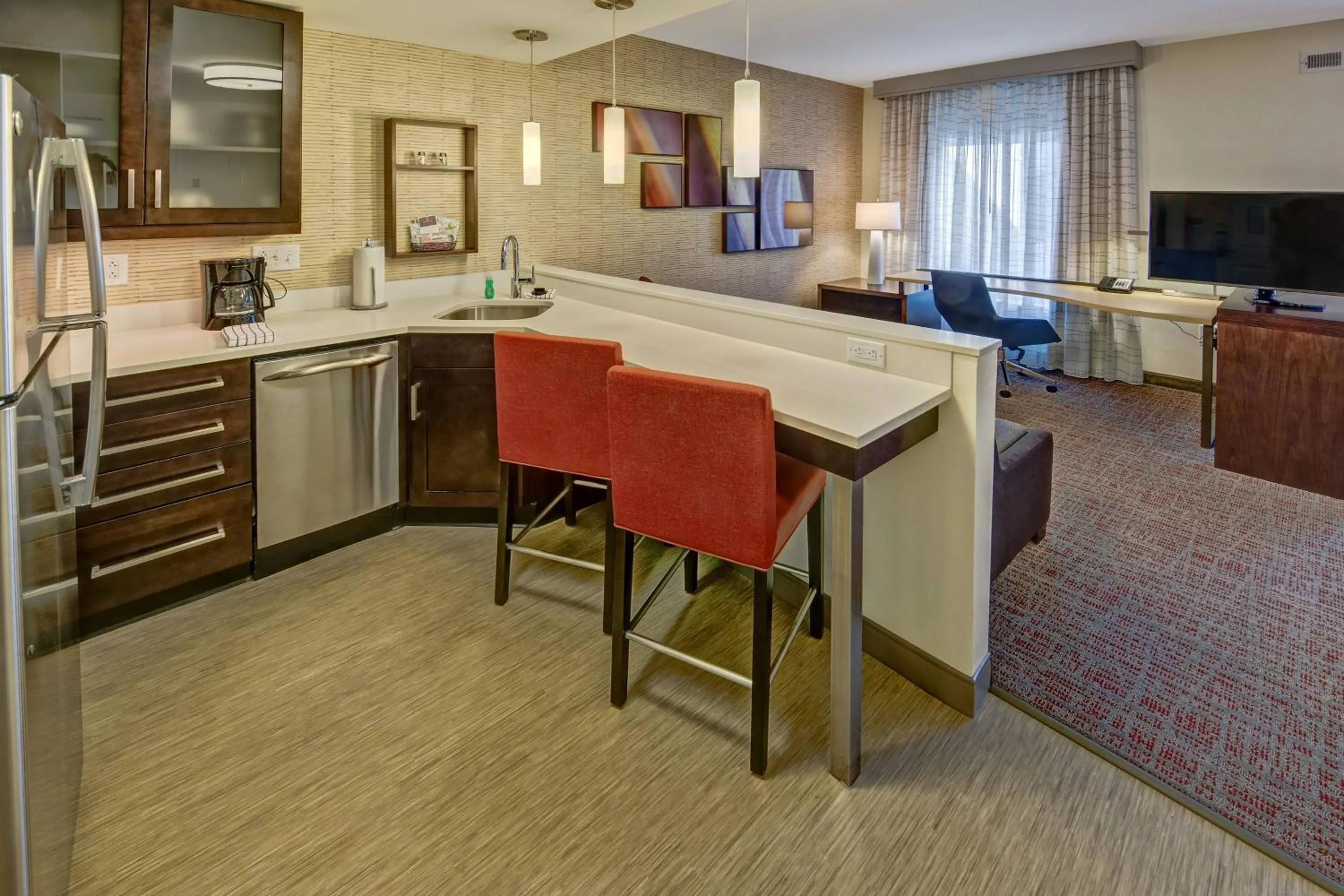 Kitchen or kitchenette in Residence Inn by Marriott Blacksburg-University