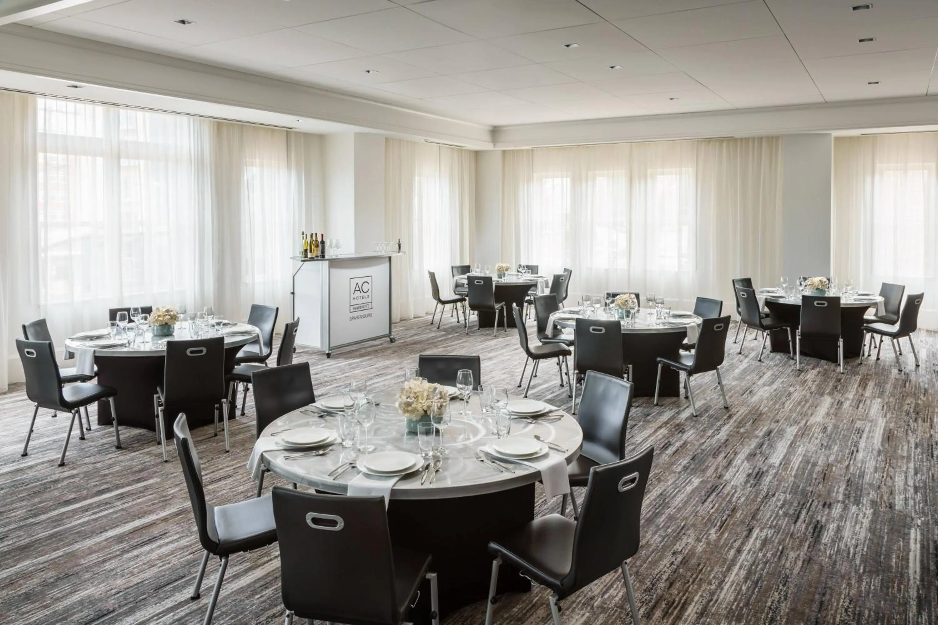 Meeting/conference room in AC Hotel by Marriott Spartanburg