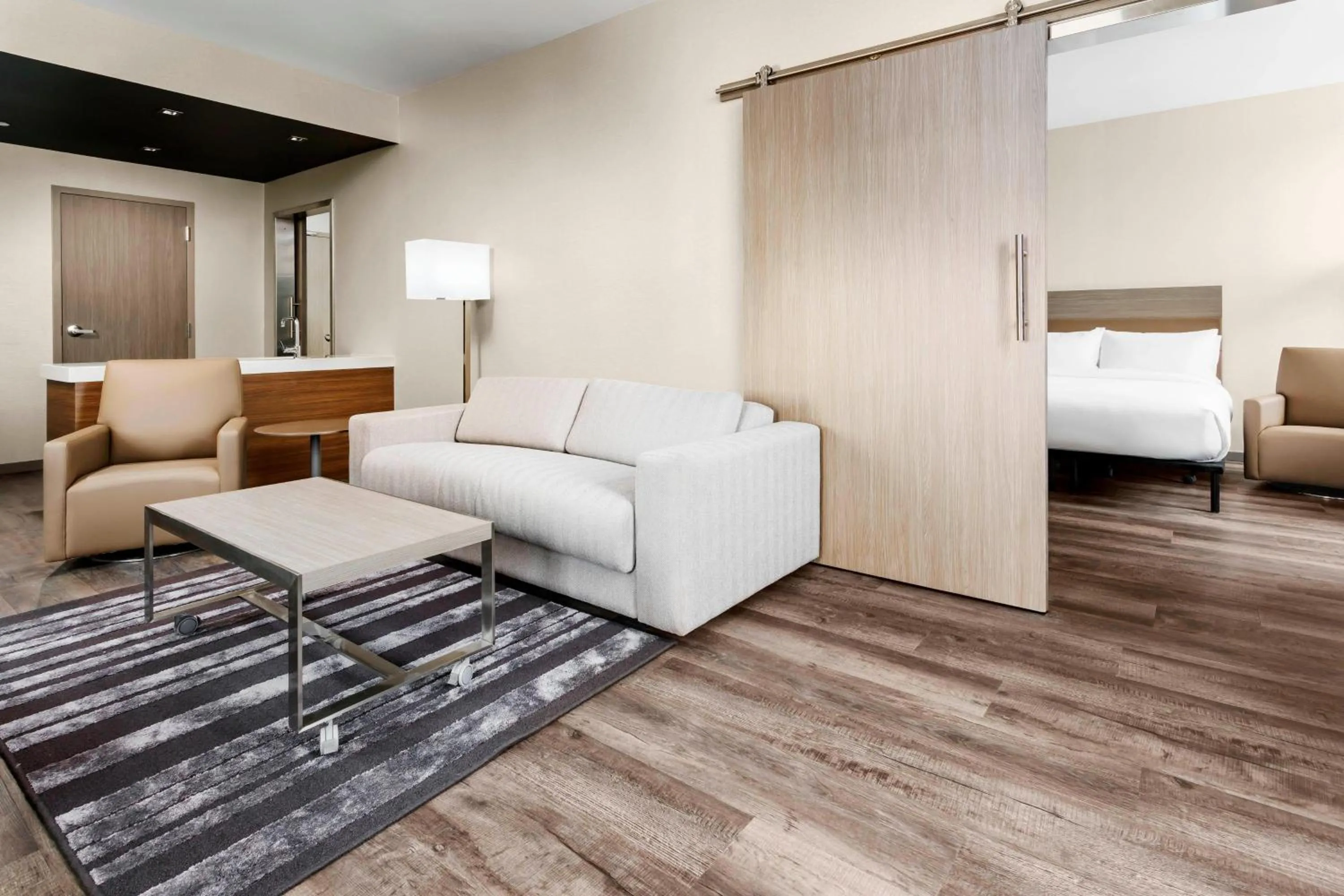 Photo of the whole room, Bed in AC Hotel by Marriott Spartanburg