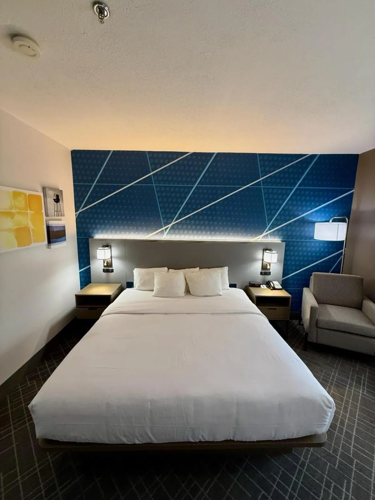 Bed in Comfort Inn & Suites Love Field-Dallas Market Center