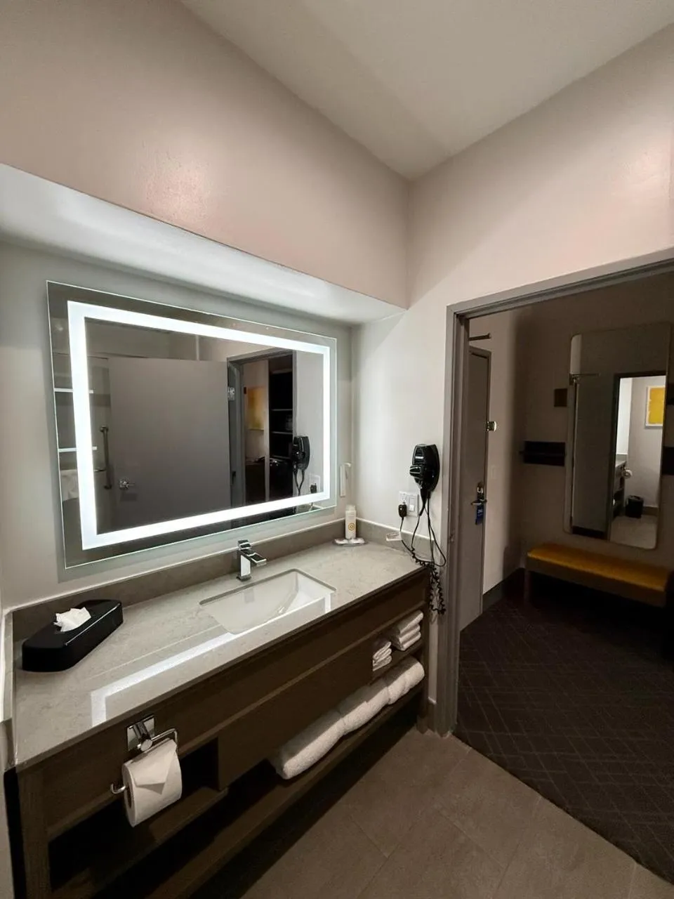 Bathroom in Comfort Inn & Suites Love Field-Dallas Market Center