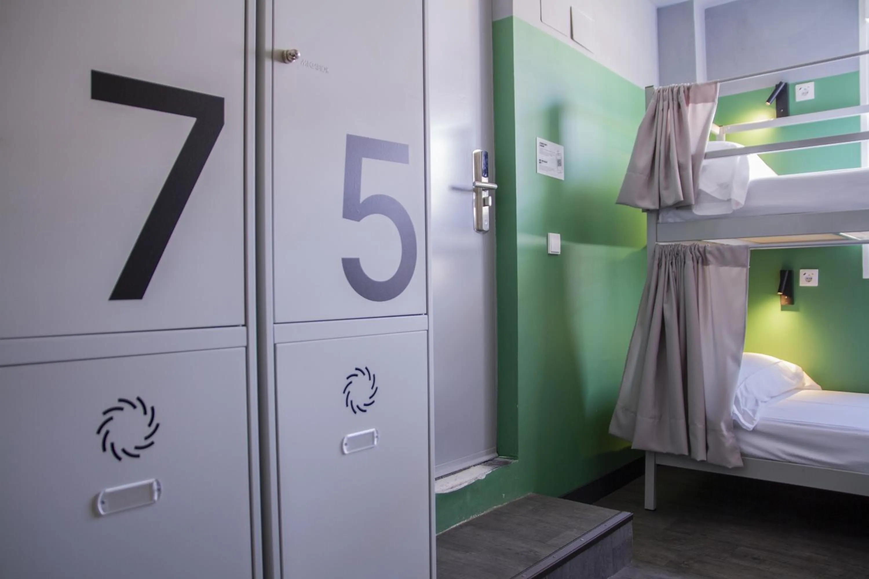 Decorative detail, Bed in room00 Valencia Hostel