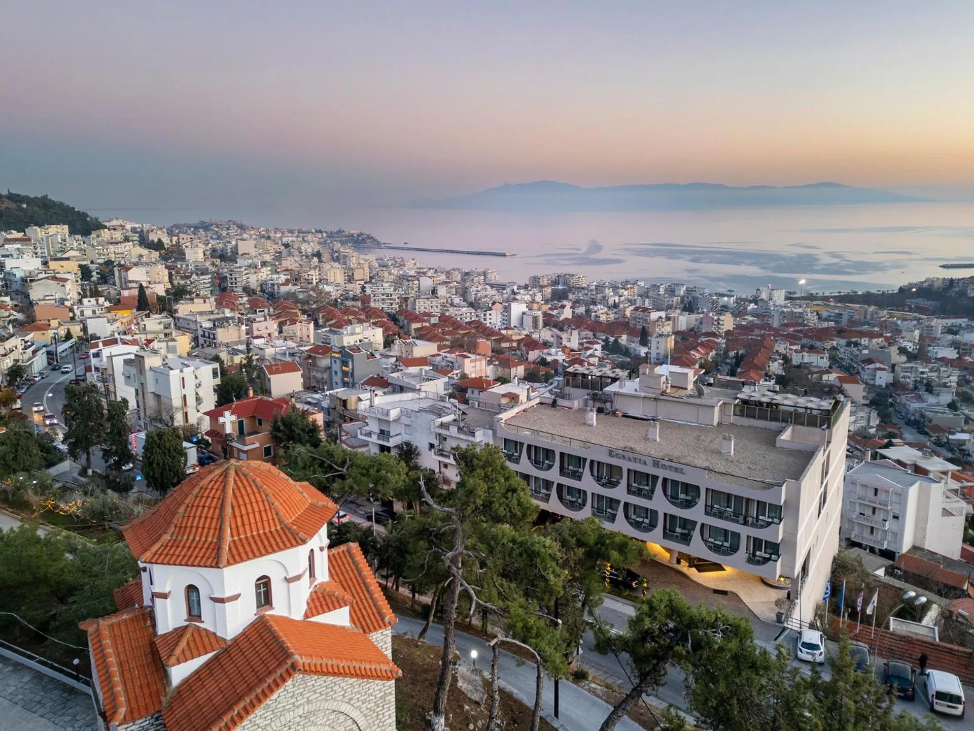 Property building in Egnatia City Hotel & Spa