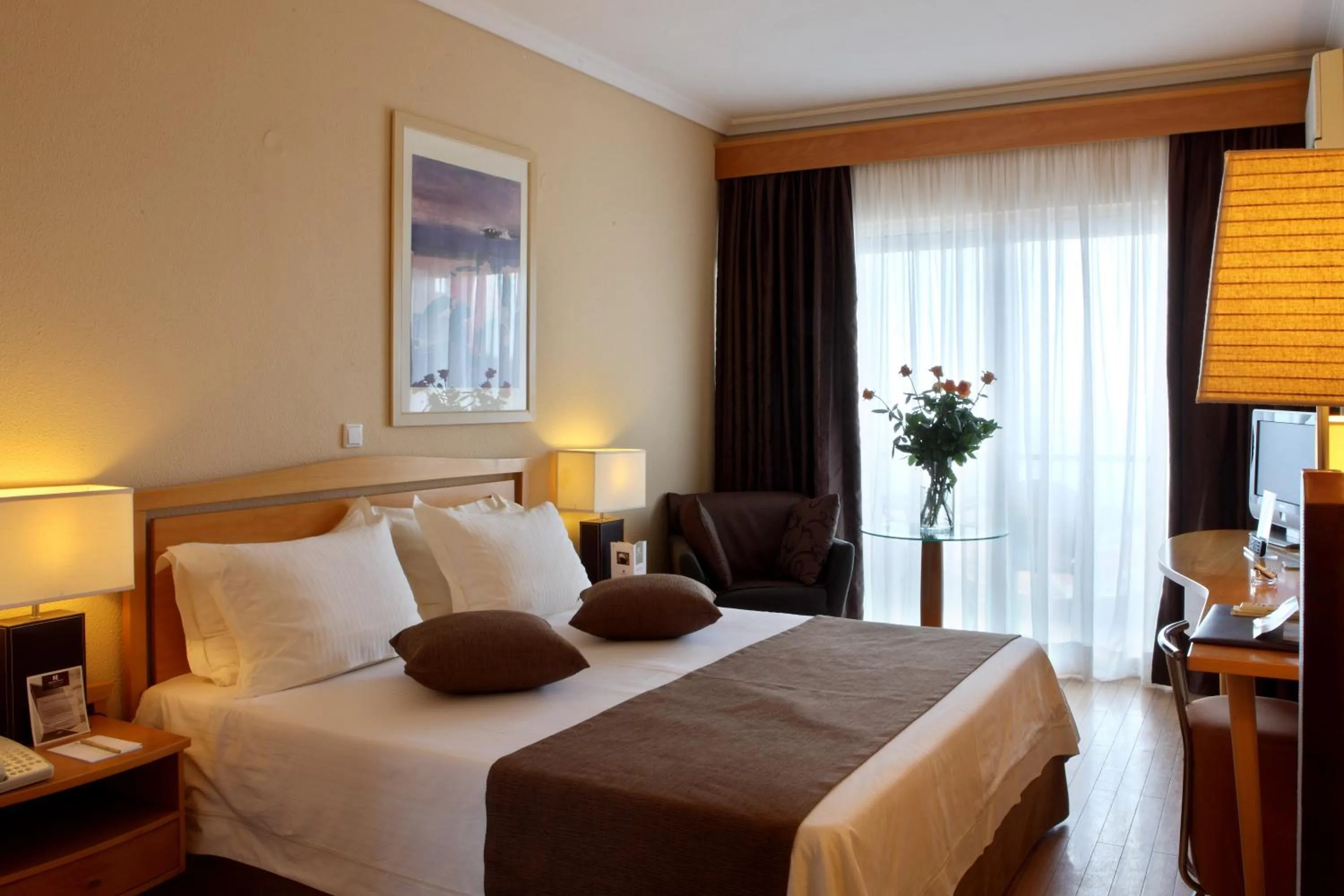 Bed in Egnatia City Hotel & Spa