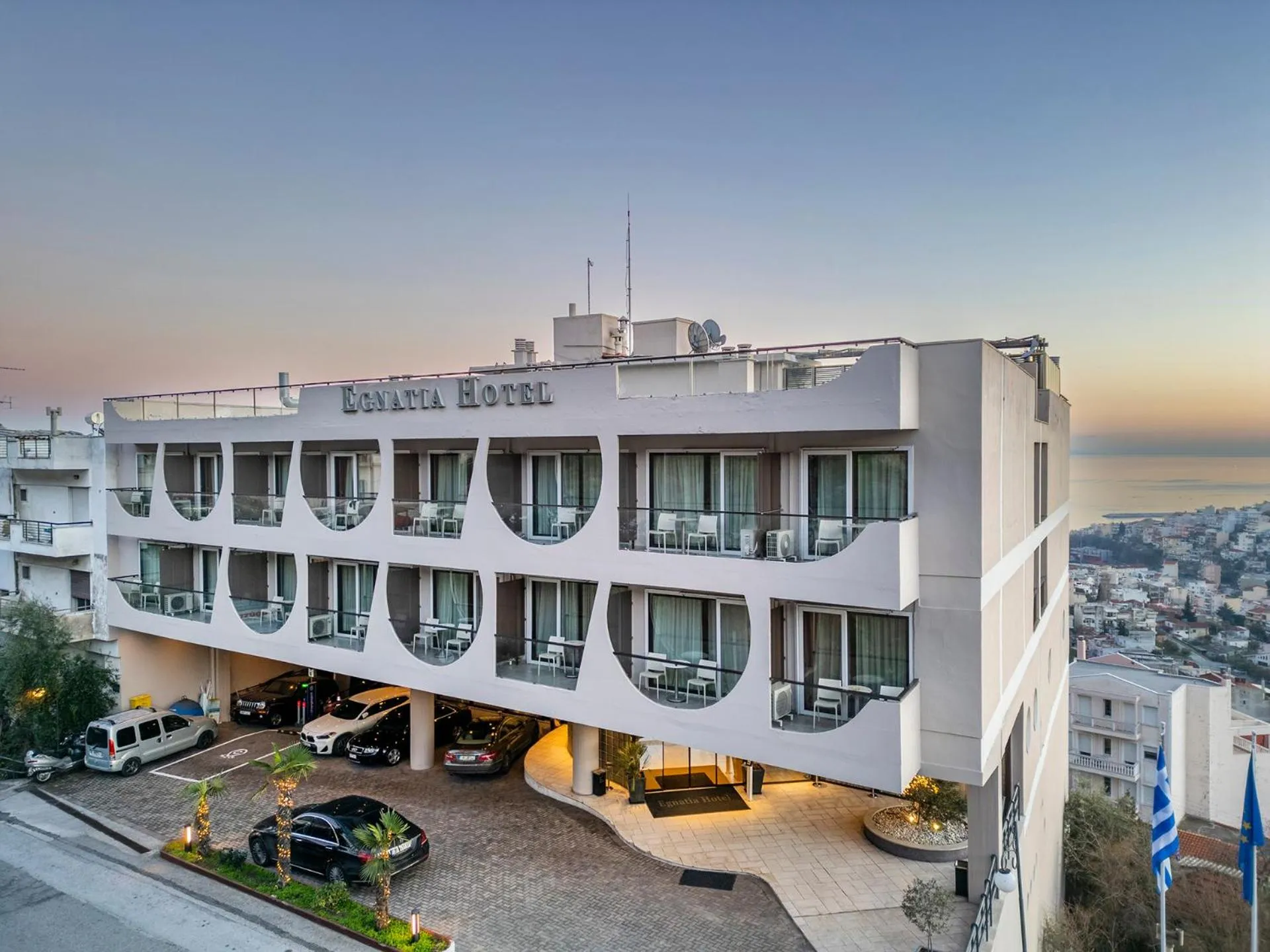 Property building in Egnatia City Hotel & Spa
