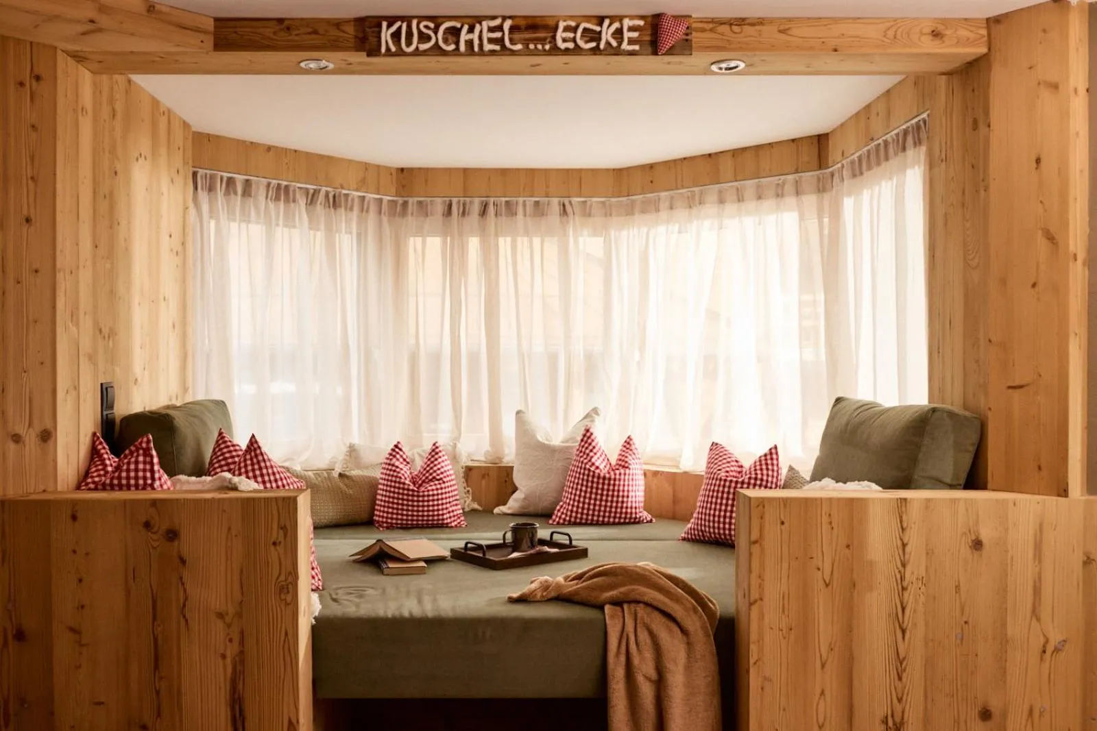 Seating area in Hotel Alpenfriede