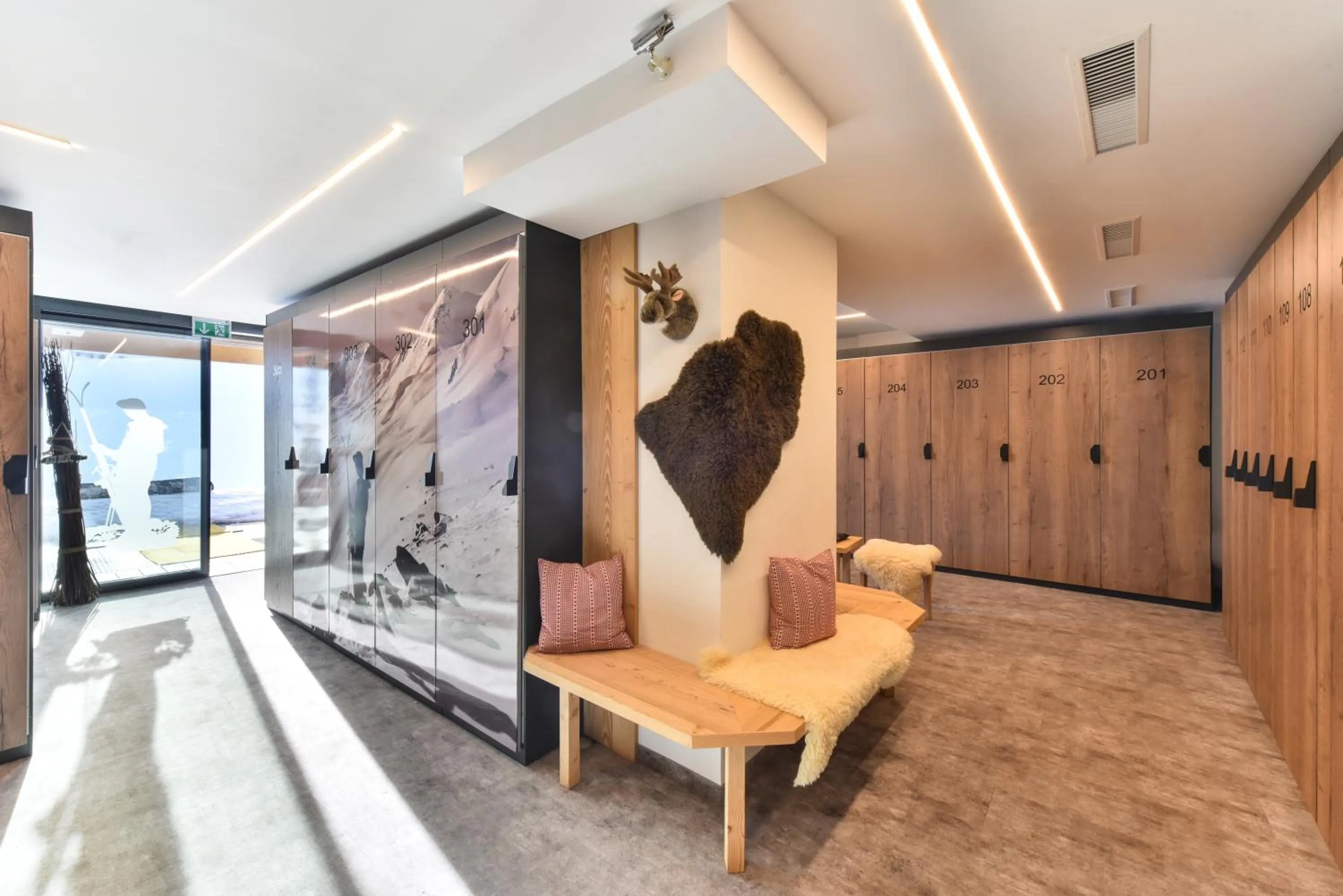 Skiing in Hotel Alpenfriede