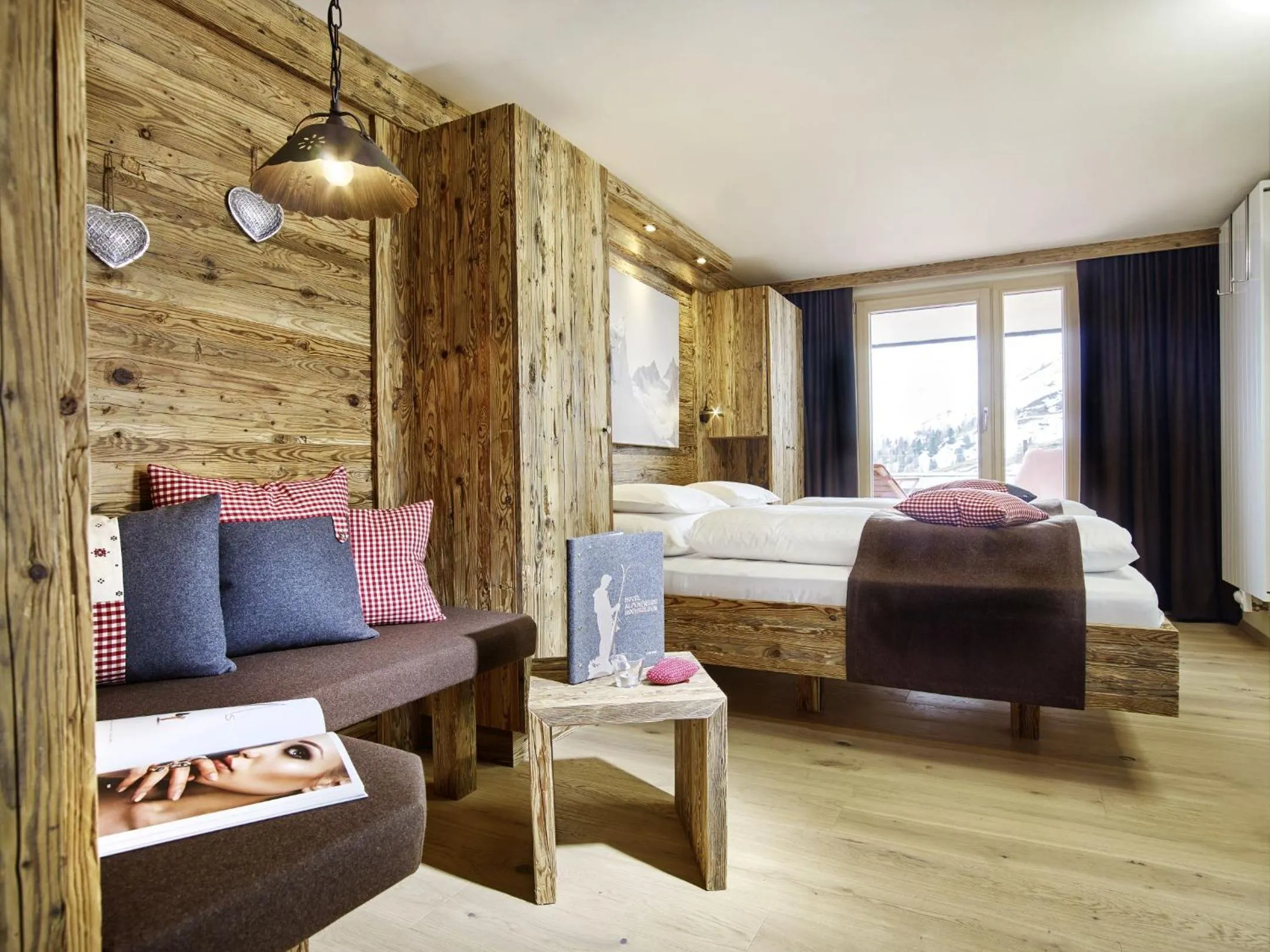 Photo of the whole room, Bed in Hotel Alpenfriede