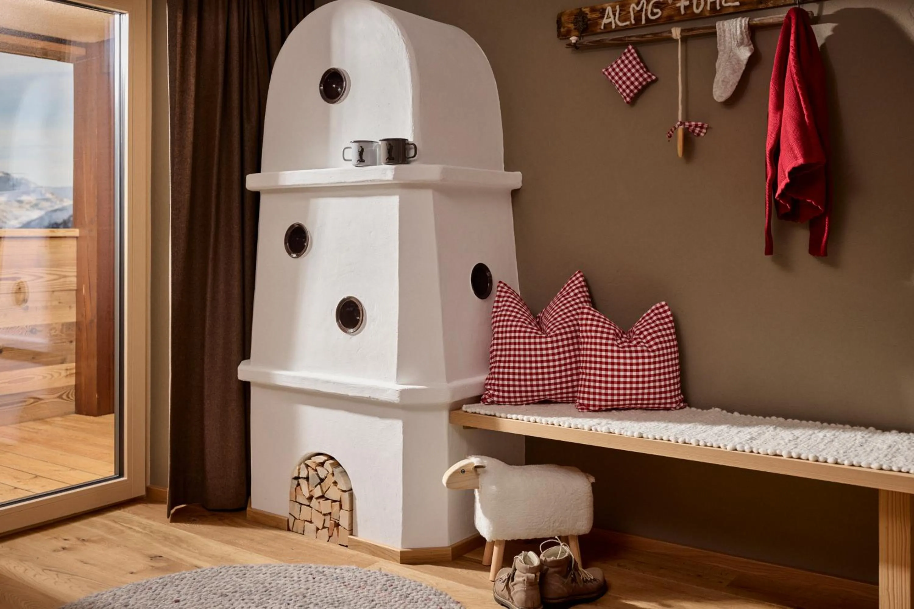 Bedroom in Hotel Alpenfriede