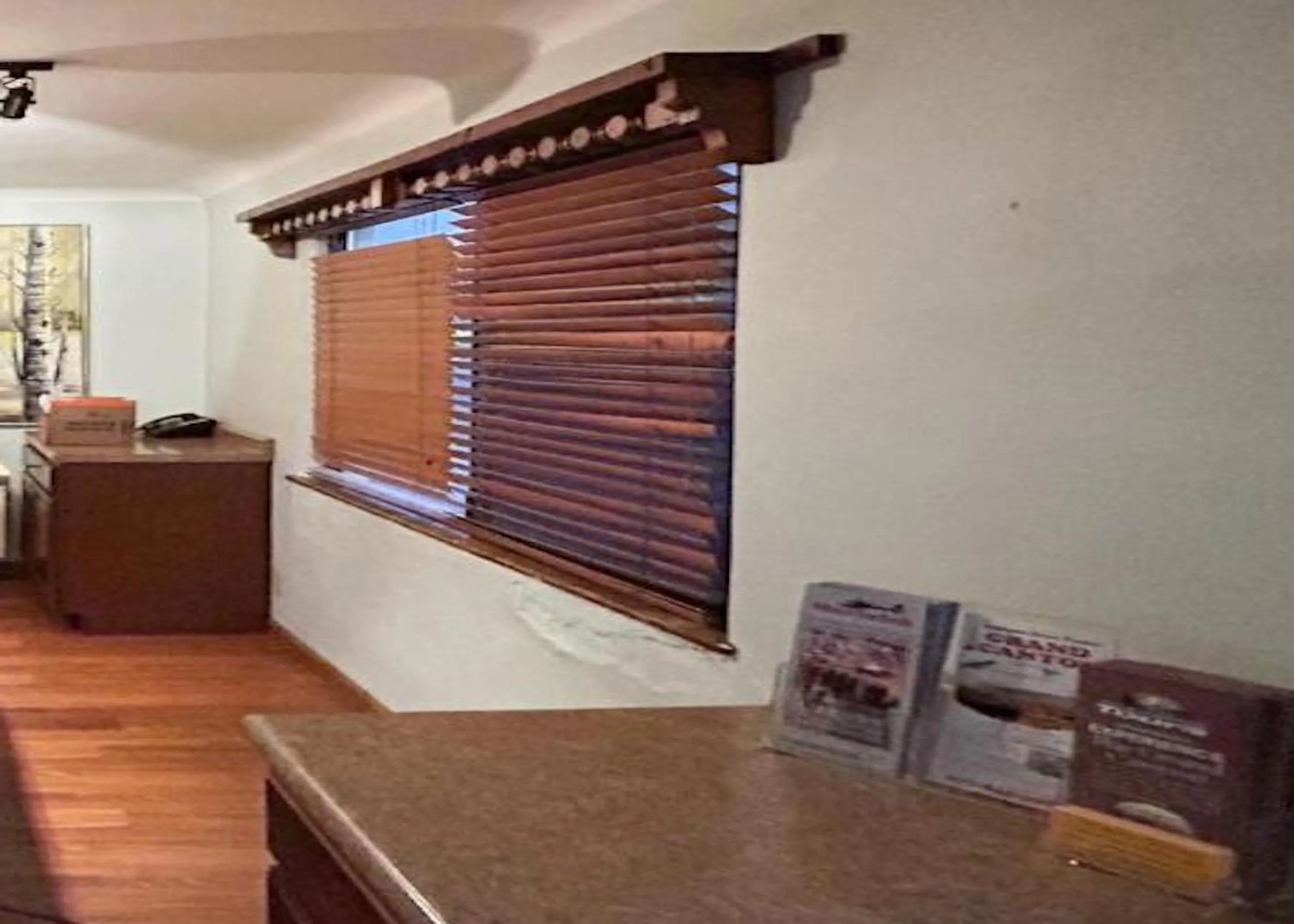 Lobby or reception in Motel 6 Williams AZ Historic Route 66