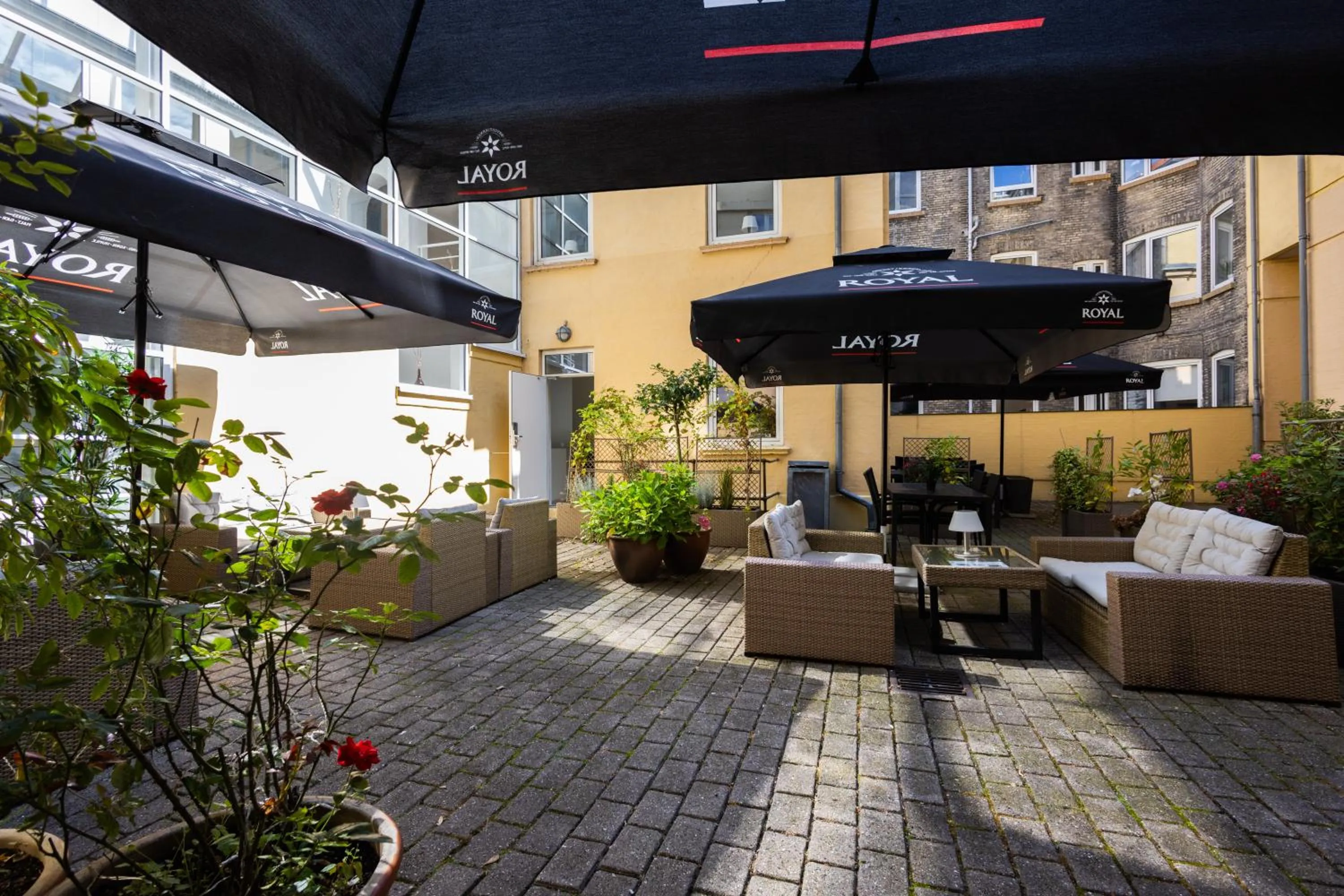 Garden in Milling Hotel Gestus