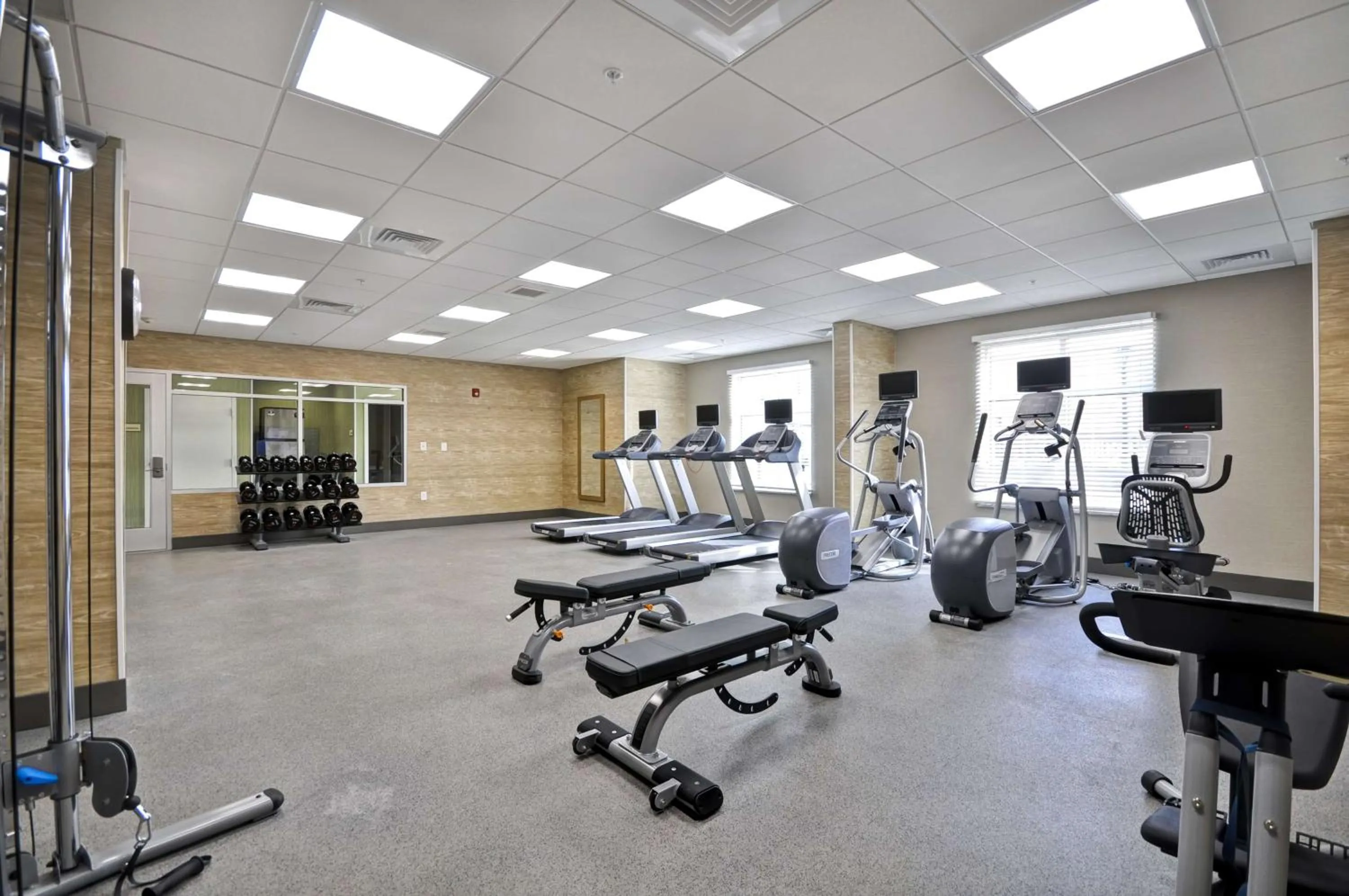 Fitness centre/facilities in Homewood Suites By Hilton Augusta Gordon Highway