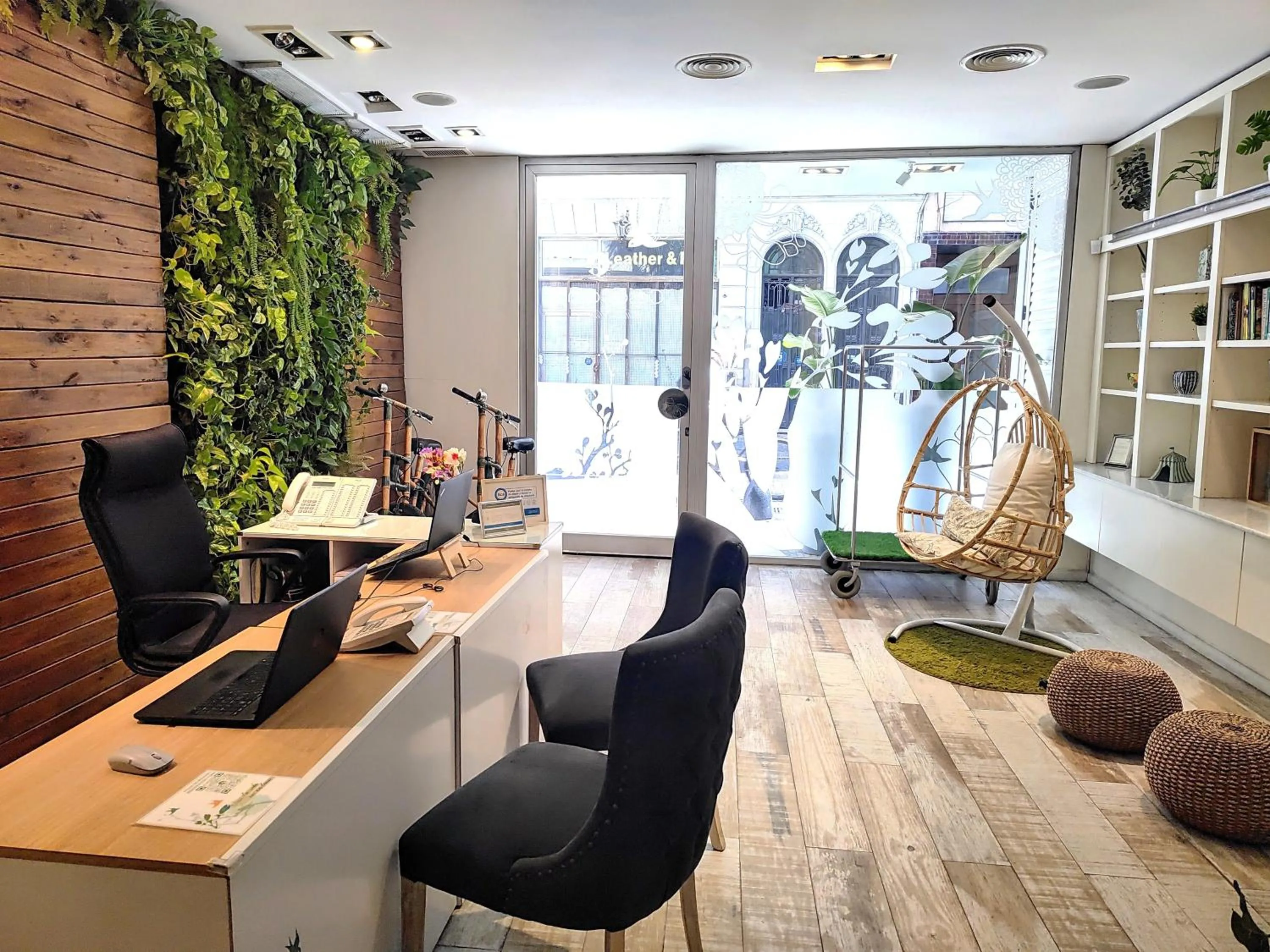 Lobby or reception in CasaCalma Hotel