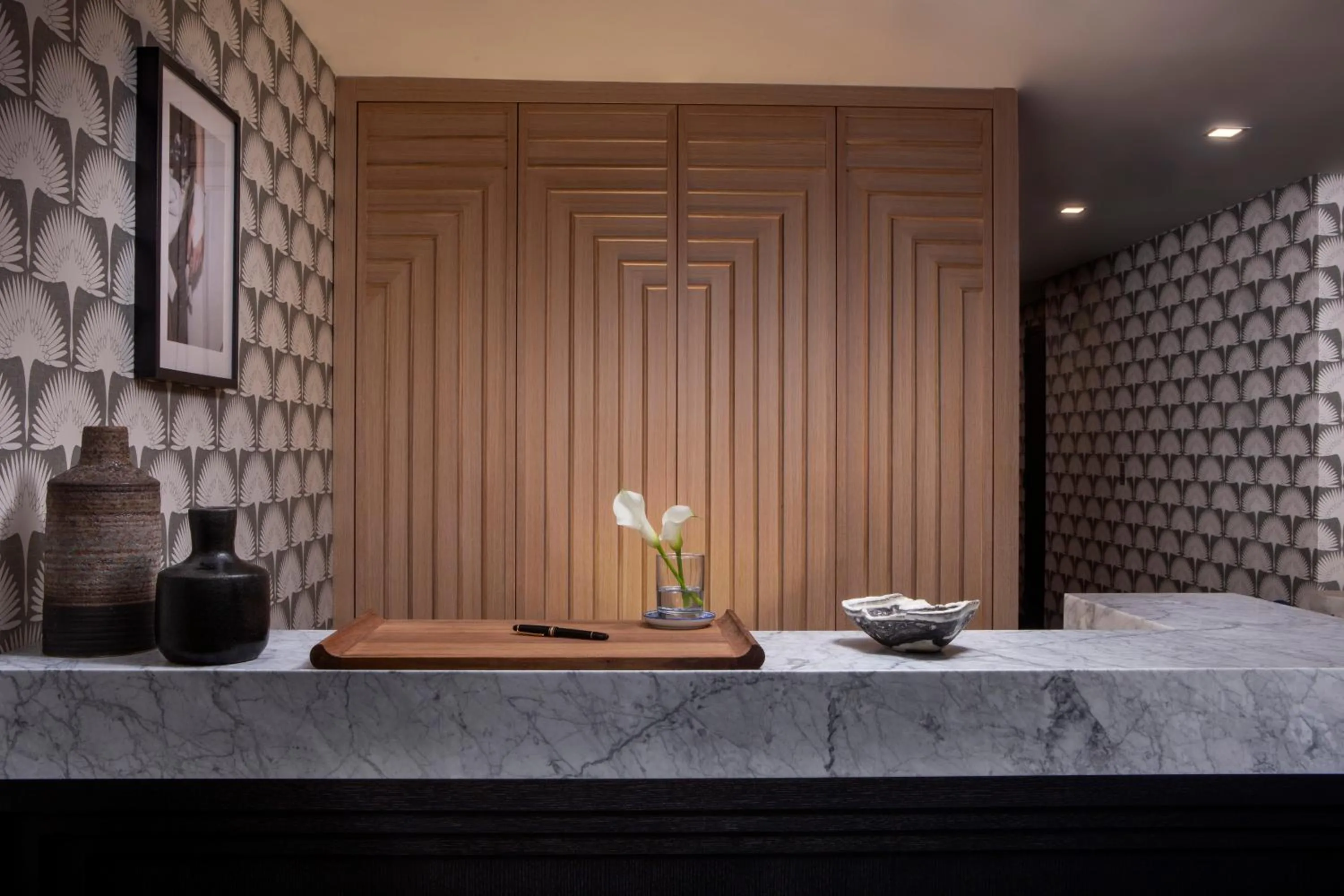 Lobby or reception in Redford Hotel