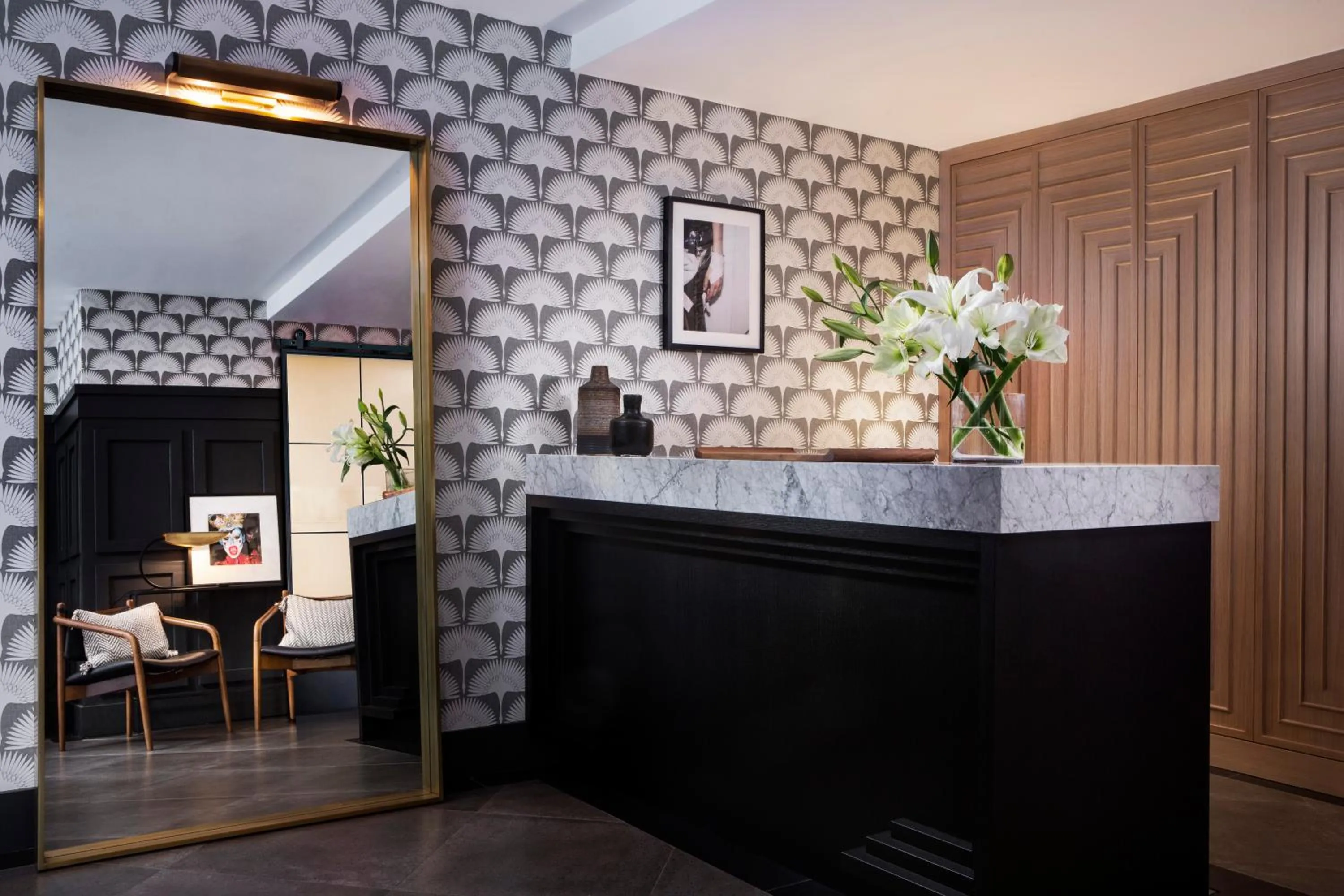 Lobby or reception in Redford Hotel