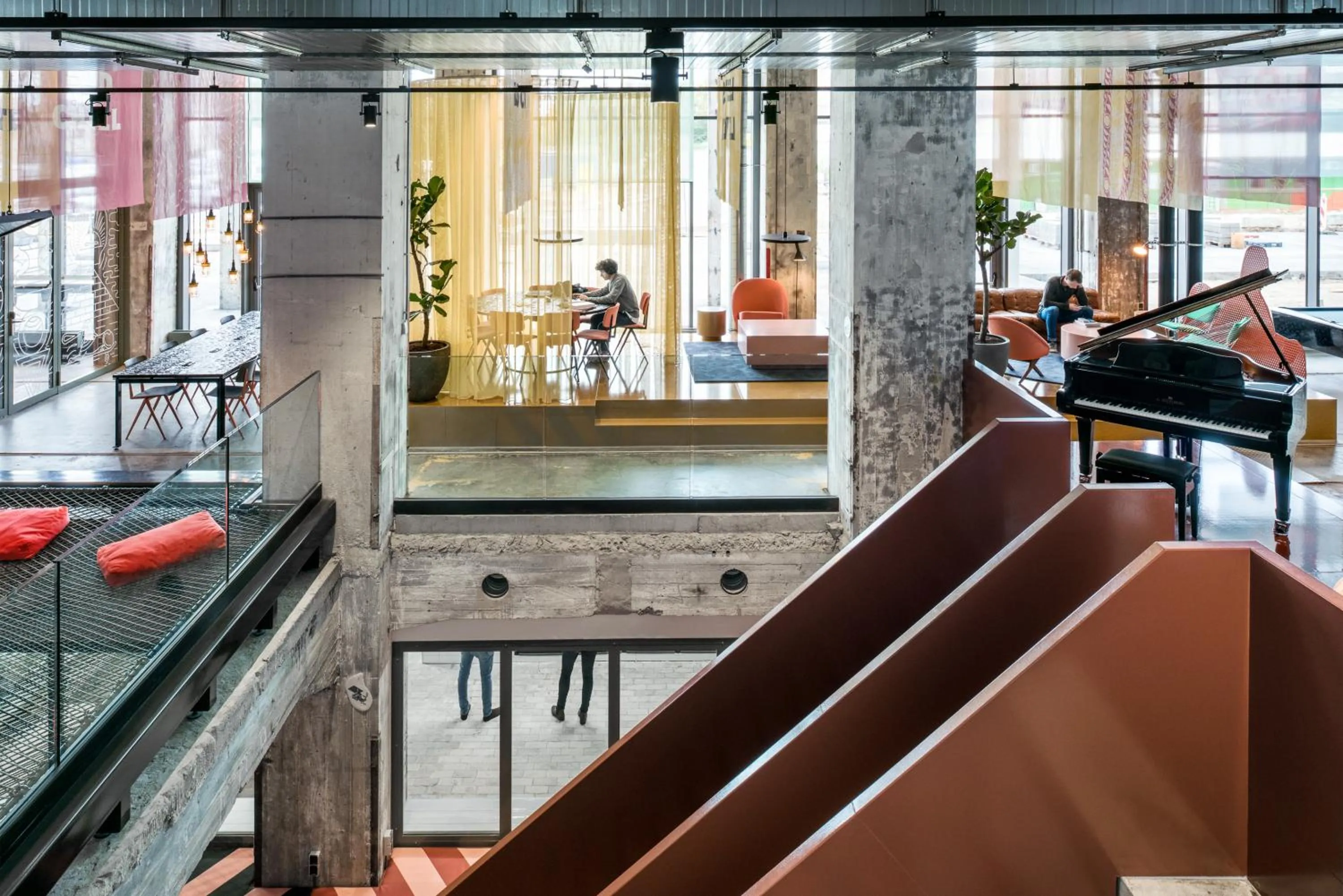 Lounge or bar in The Social Hub Maastricht