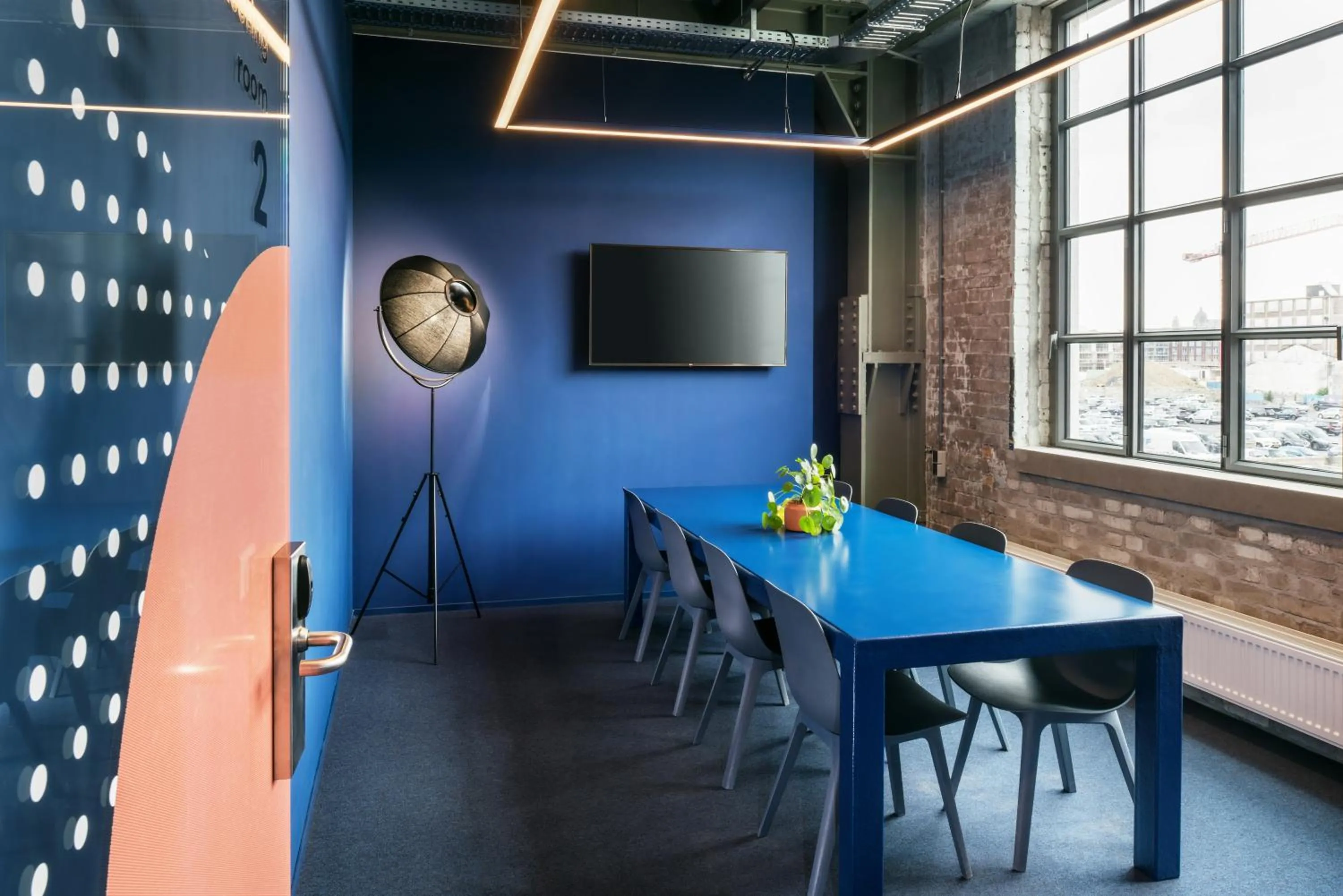 Meeting/conference room in The Social Hub Maastricht