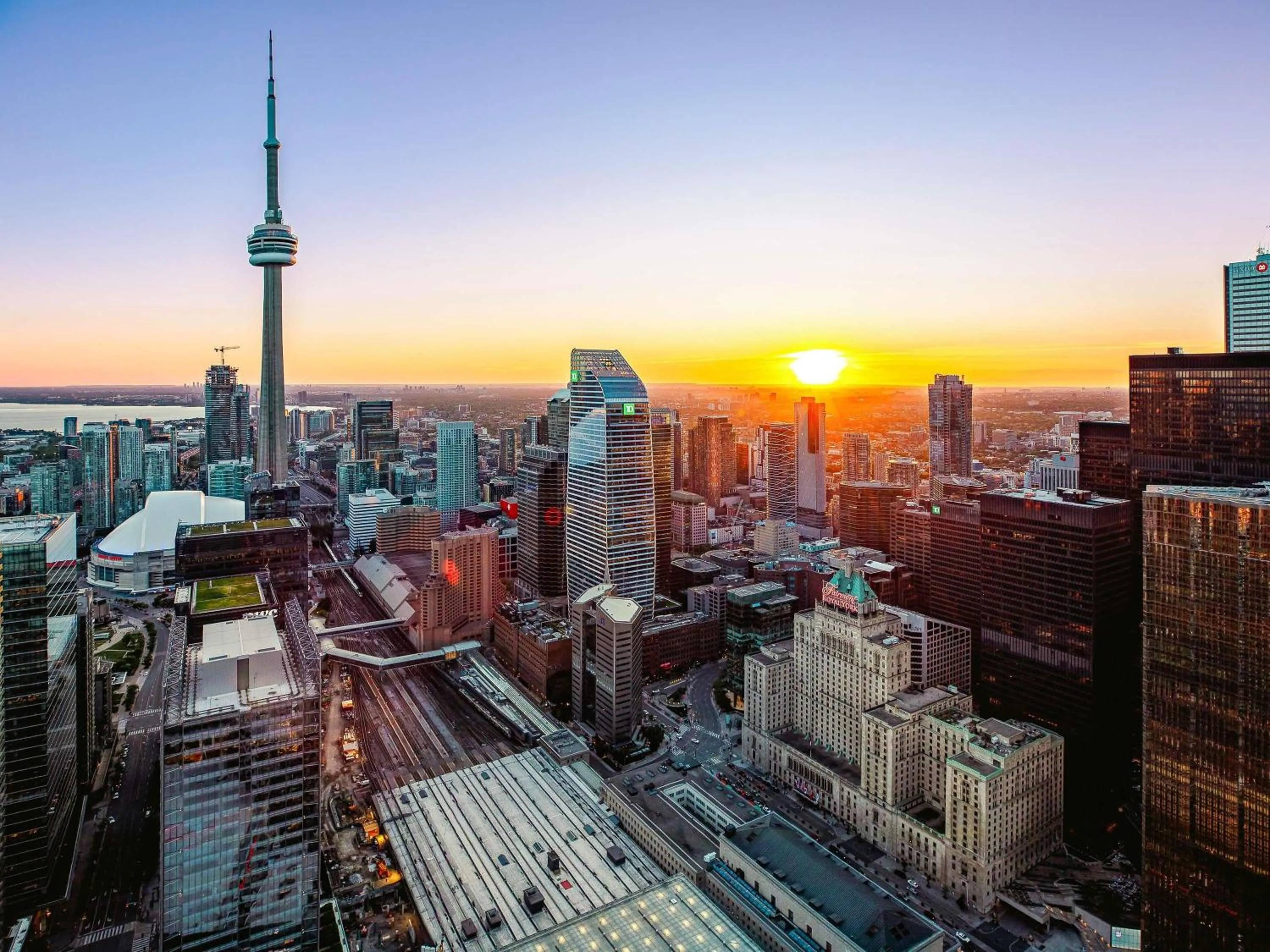 Property building in Fairmont Royal York Hotel