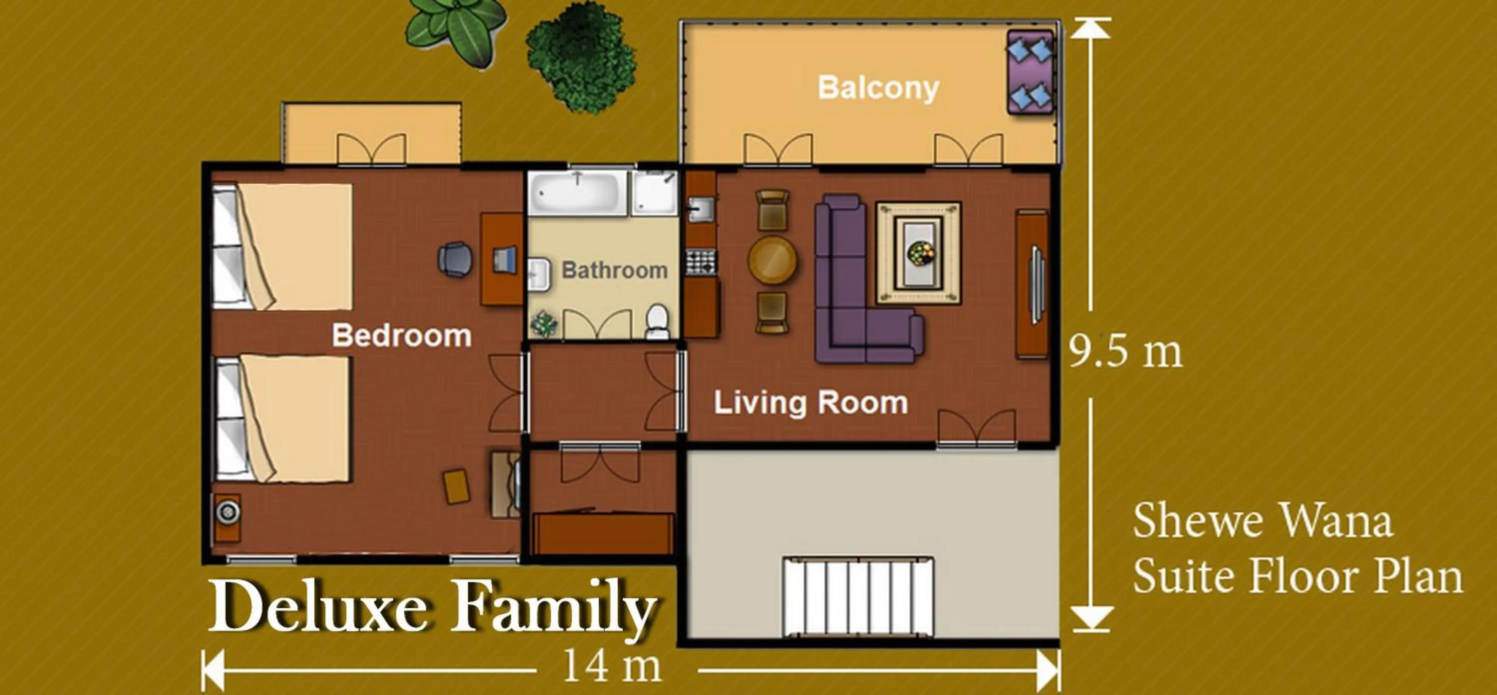 Property logo or sign in Shewe Wana Suite Resort