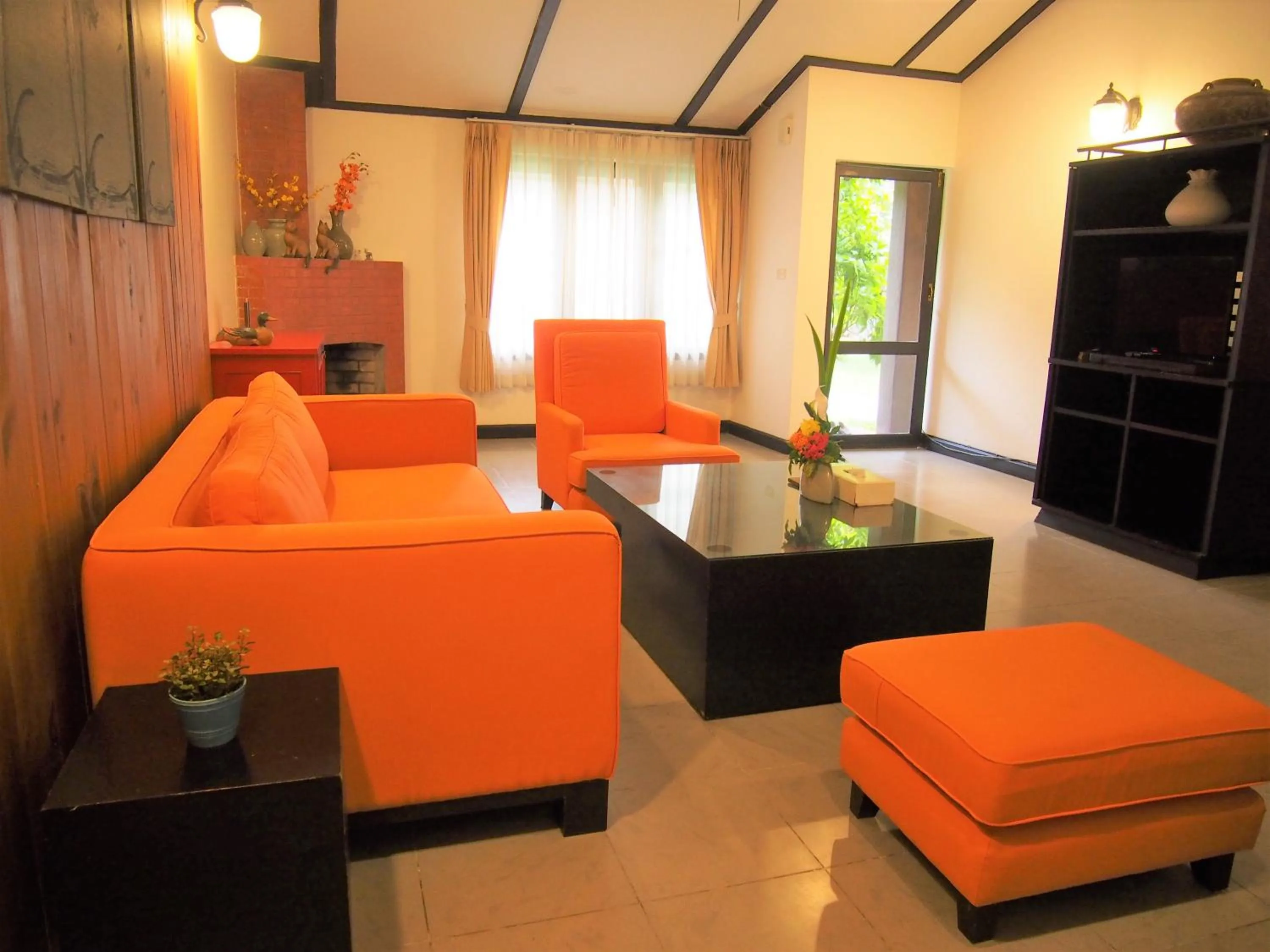 Living room in Belle Villa Resort, Chiang Mai