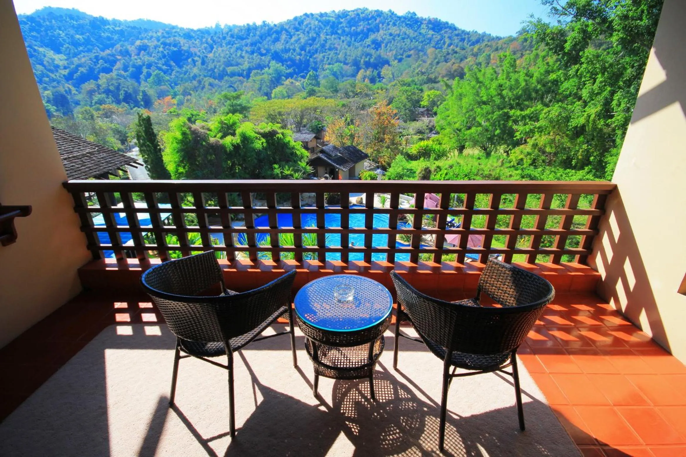 Balcony/Terrace in Belle Villa Resort, Chiang Mai