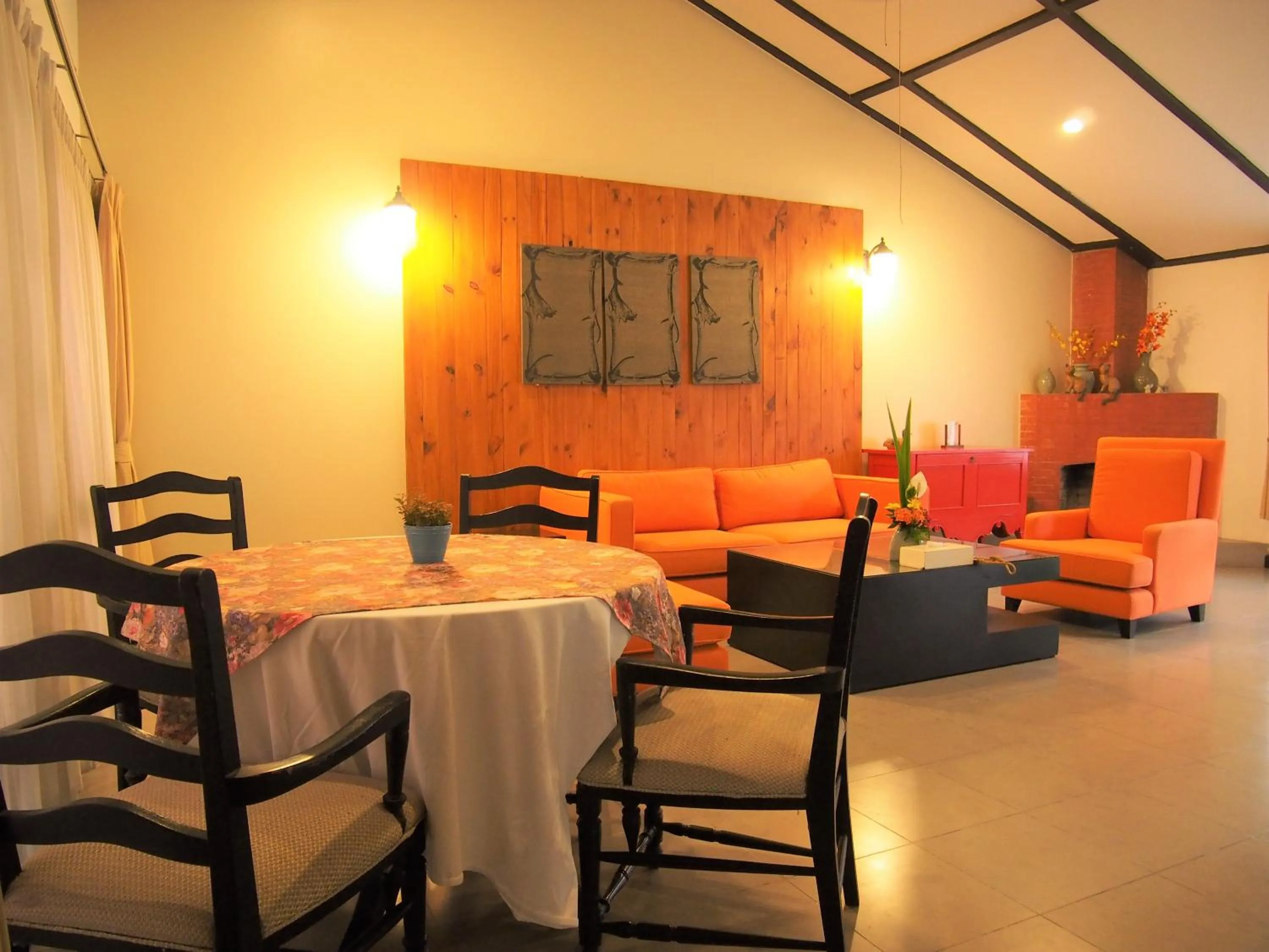 Living room in Belle Villa Resort, Chiang Mai