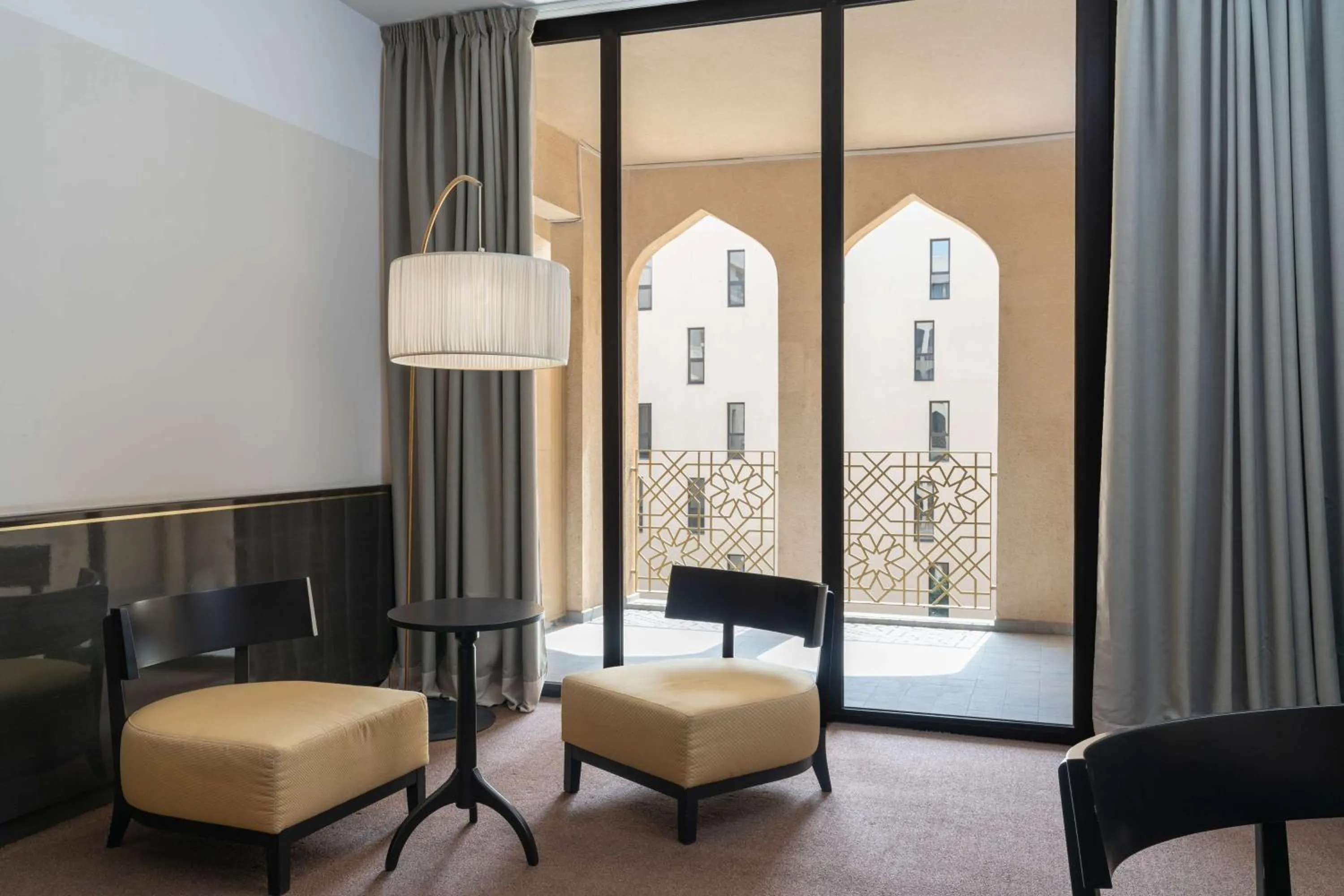 Seating area in Radisson Blu Hotel N'Djamena