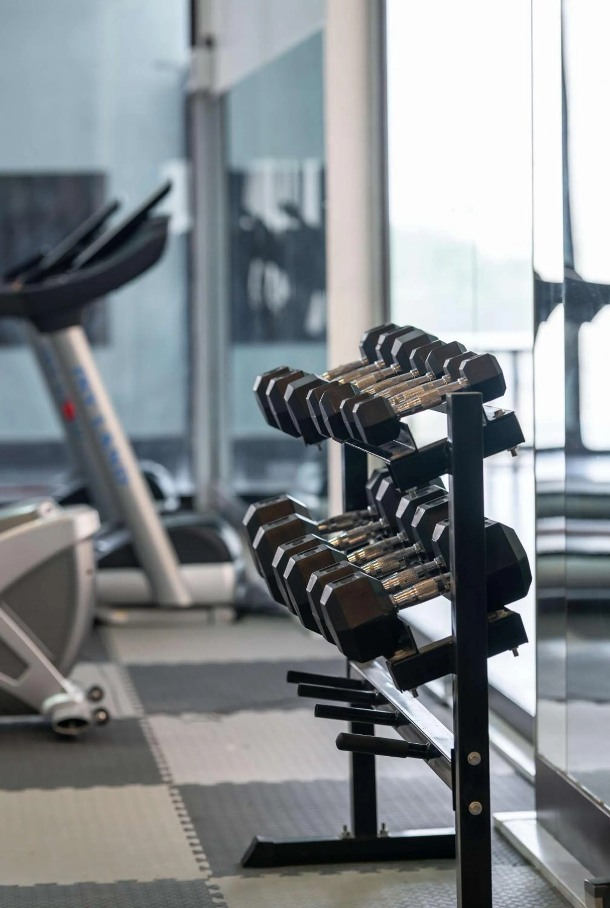 Fitness centre/facilities in Radisson Blu Hotel N'Djamena