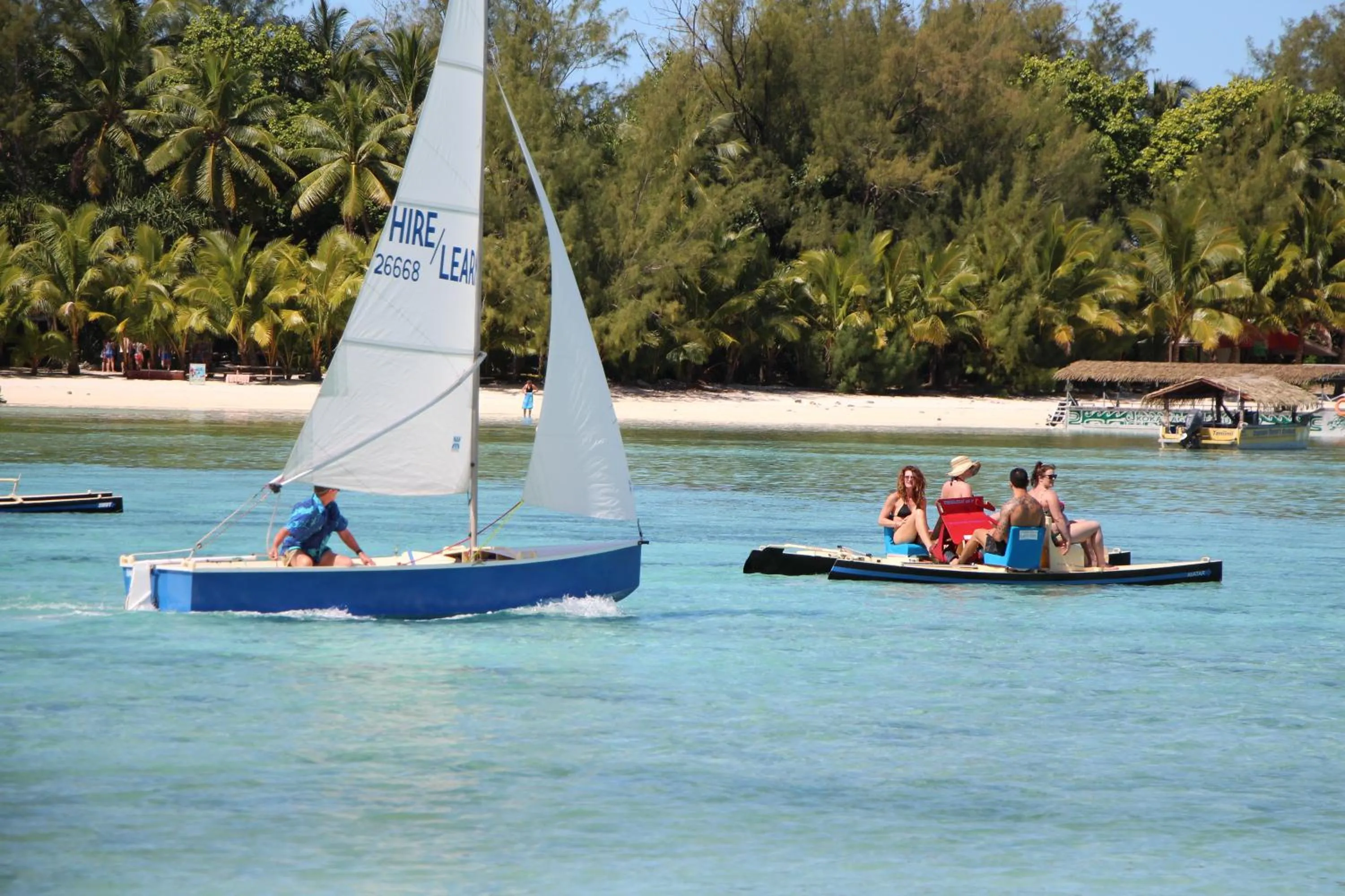 Beach in Muri Beach Club Hotel