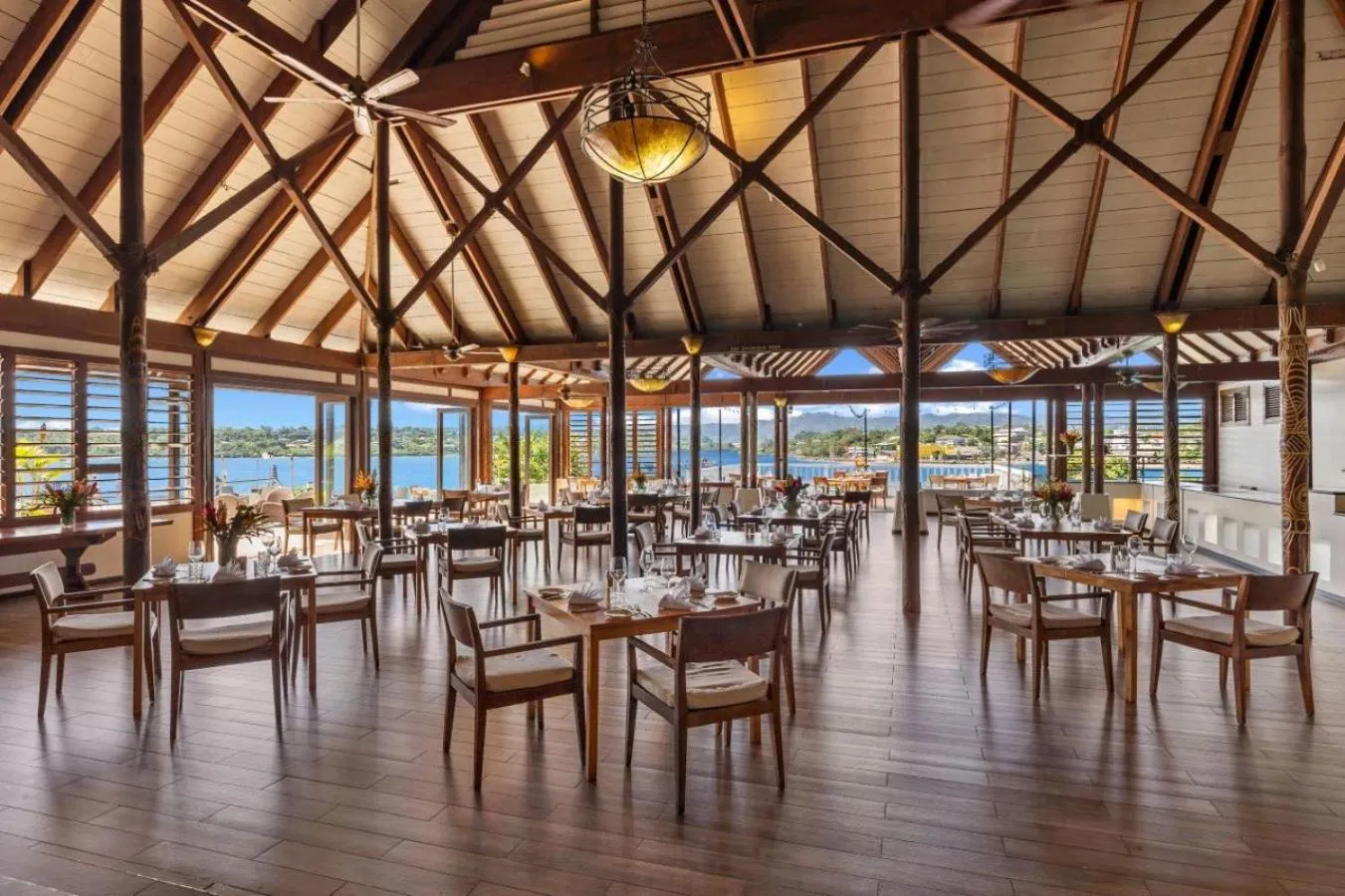 Restaurant/places to eat in Iririki Island Resort & Spa